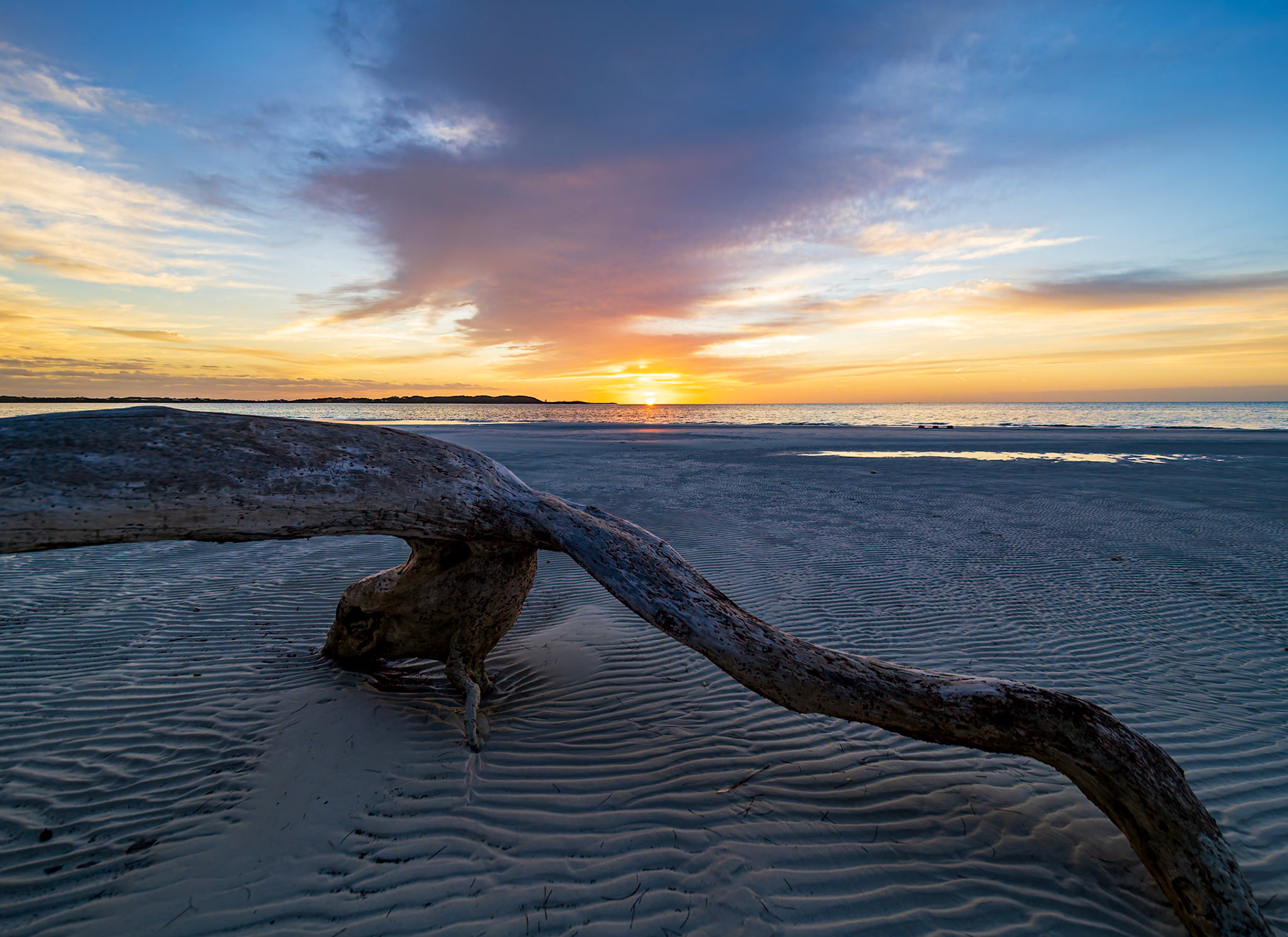 Sunrise at Five Cays Beach, Providenciales, Turks and Caicos Islands