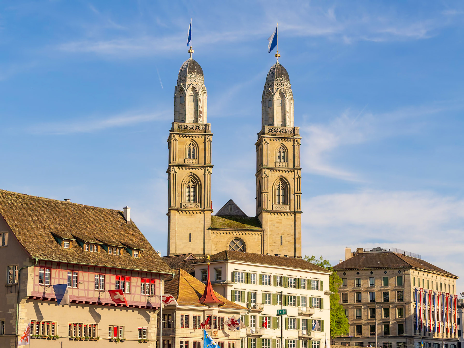 Grossmünster - Zurich, Switzerland