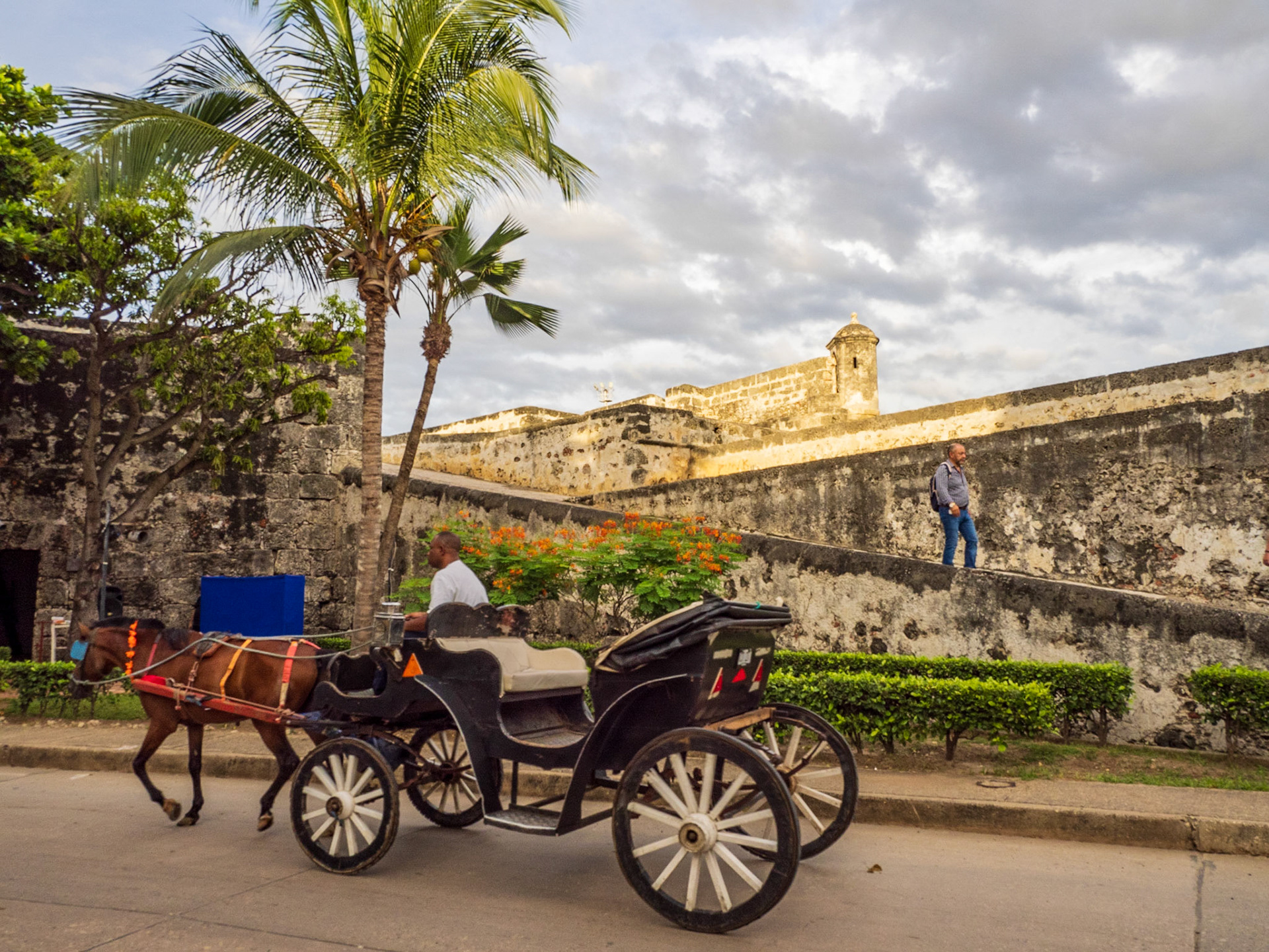 Old City Walls - Cartagena, Colombia