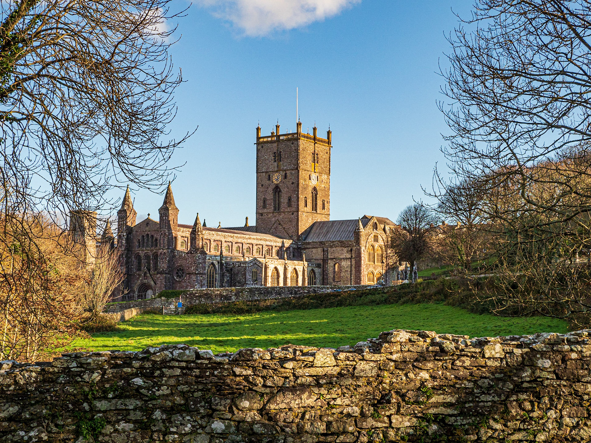 St David's Cathedral, St Davids, Walesm UK
