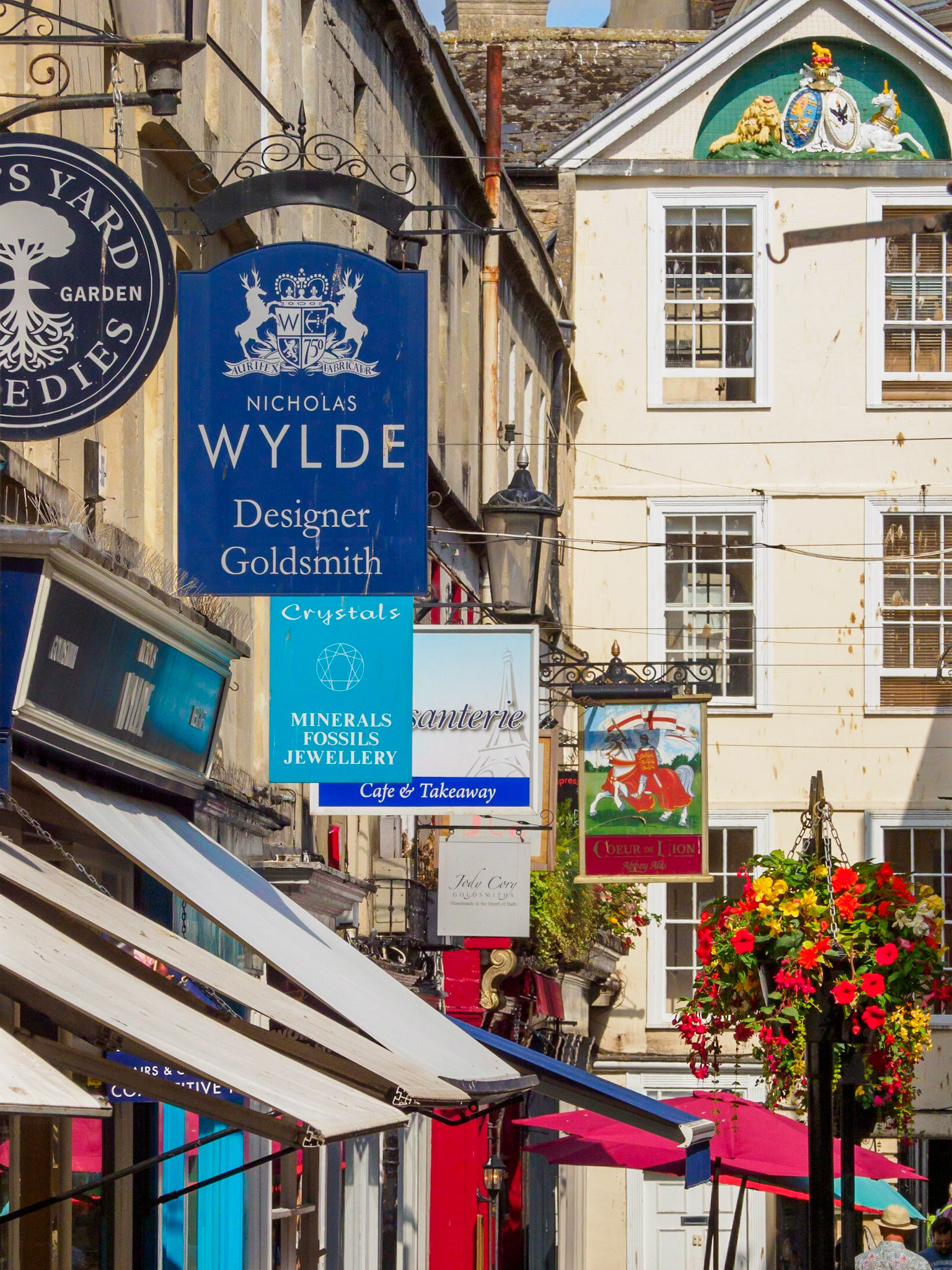 Streets of Bath, England