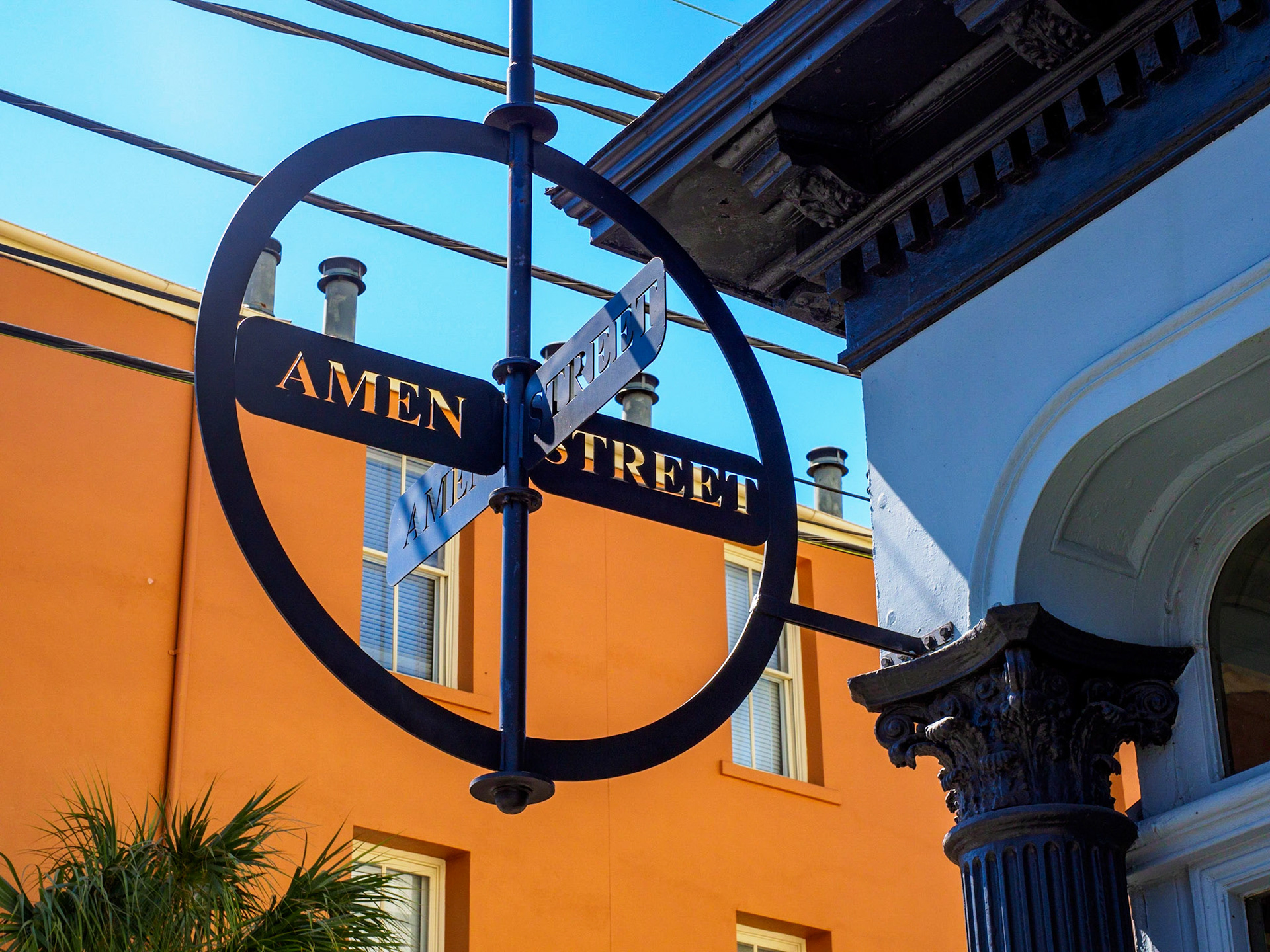 Amen Street Sign, Charleston, South Carolina