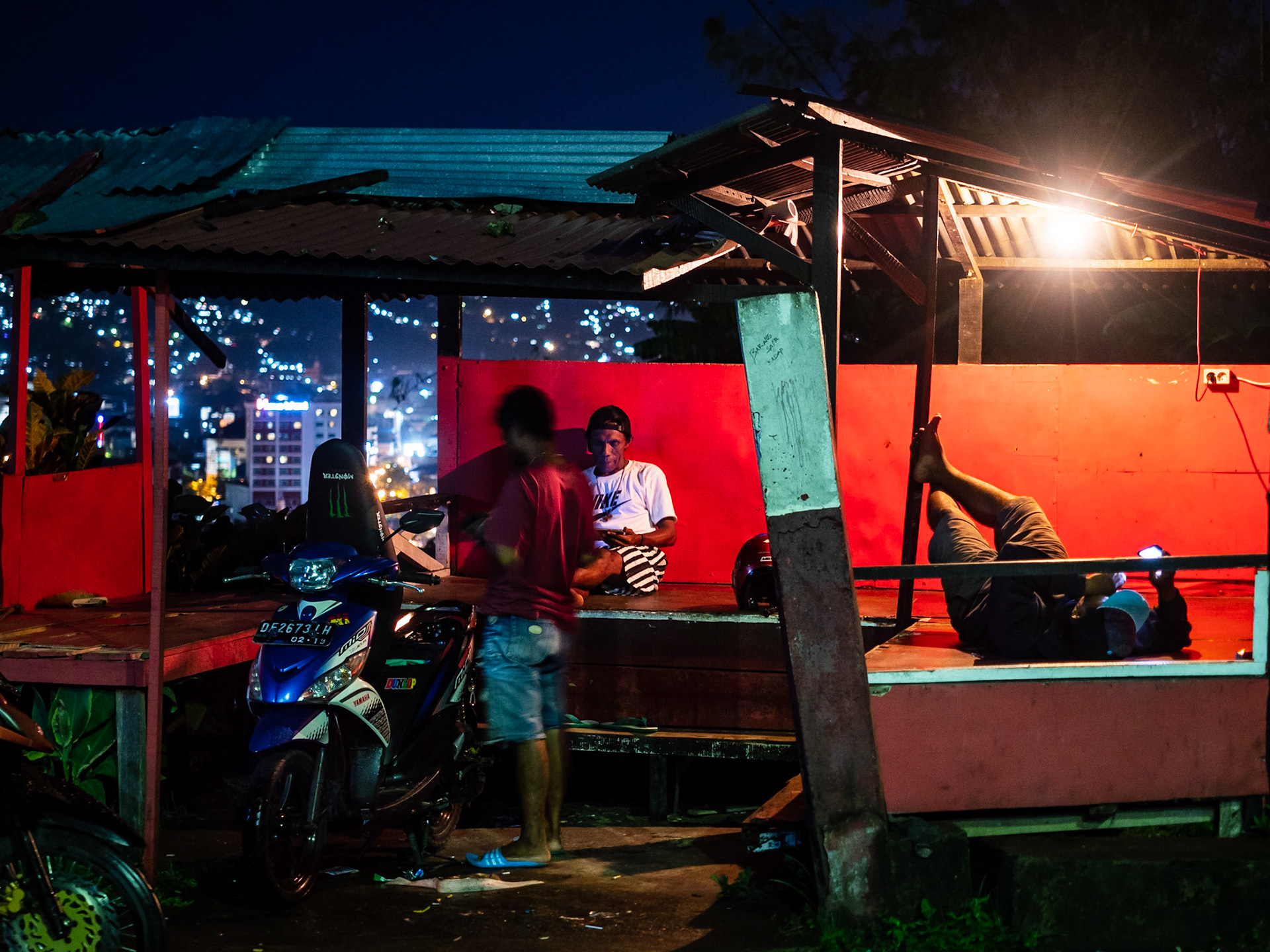 Streets of Ambon, Indonesia