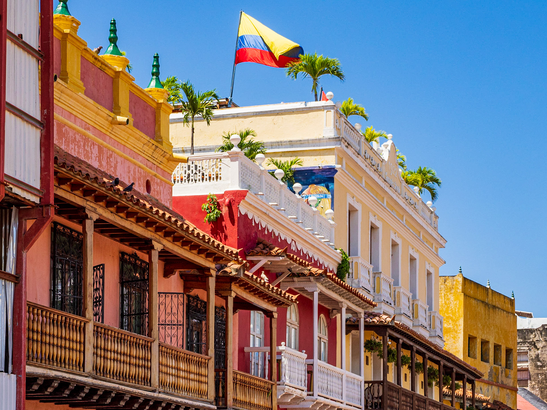 Streets of Caragena, Colombia
