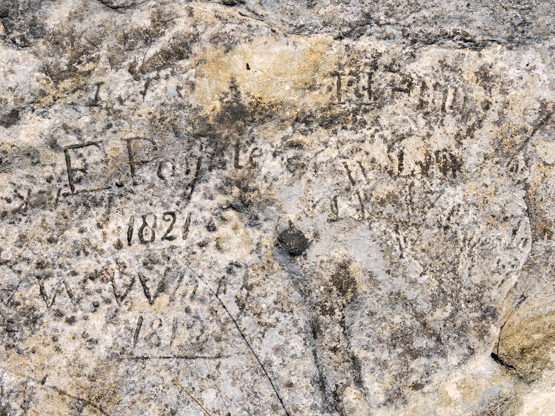 Sapodilla Hill Rock Carvings, Providenciales, Turks and Caicos Islands