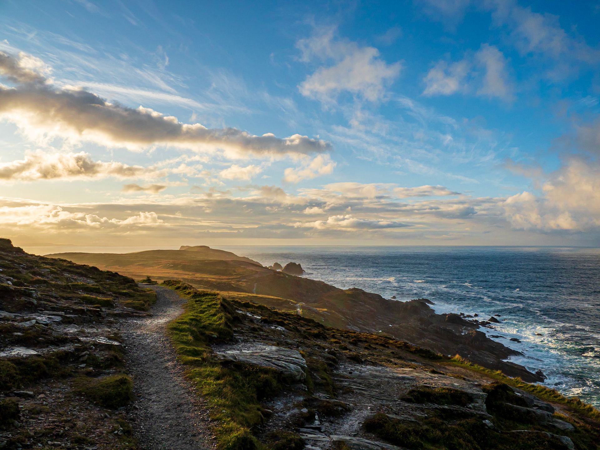 Views of Malin Head (Banba's Crown), Ireland's most norther point - Donegal, Ireland