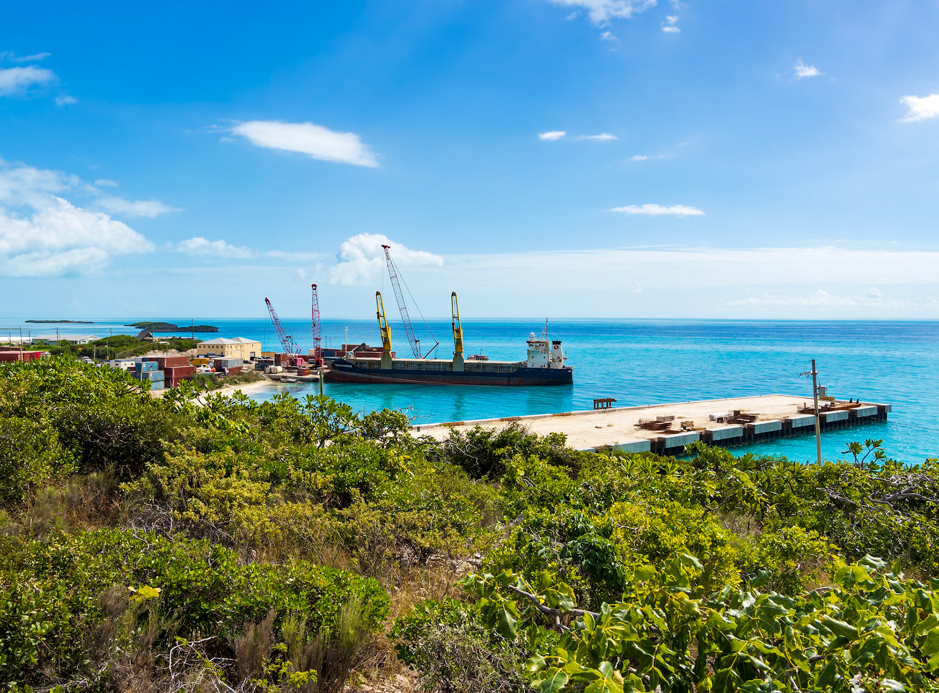 Views from Sapodilla Hill, Providenciales, Turks and Caicos Islands