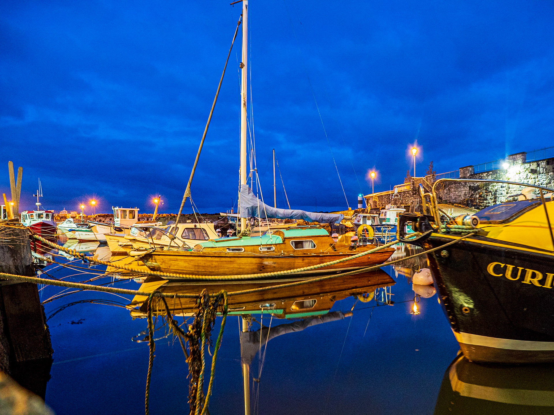 Carnlogh Harbour, Carnlough, Ballymena, Northern Ireland