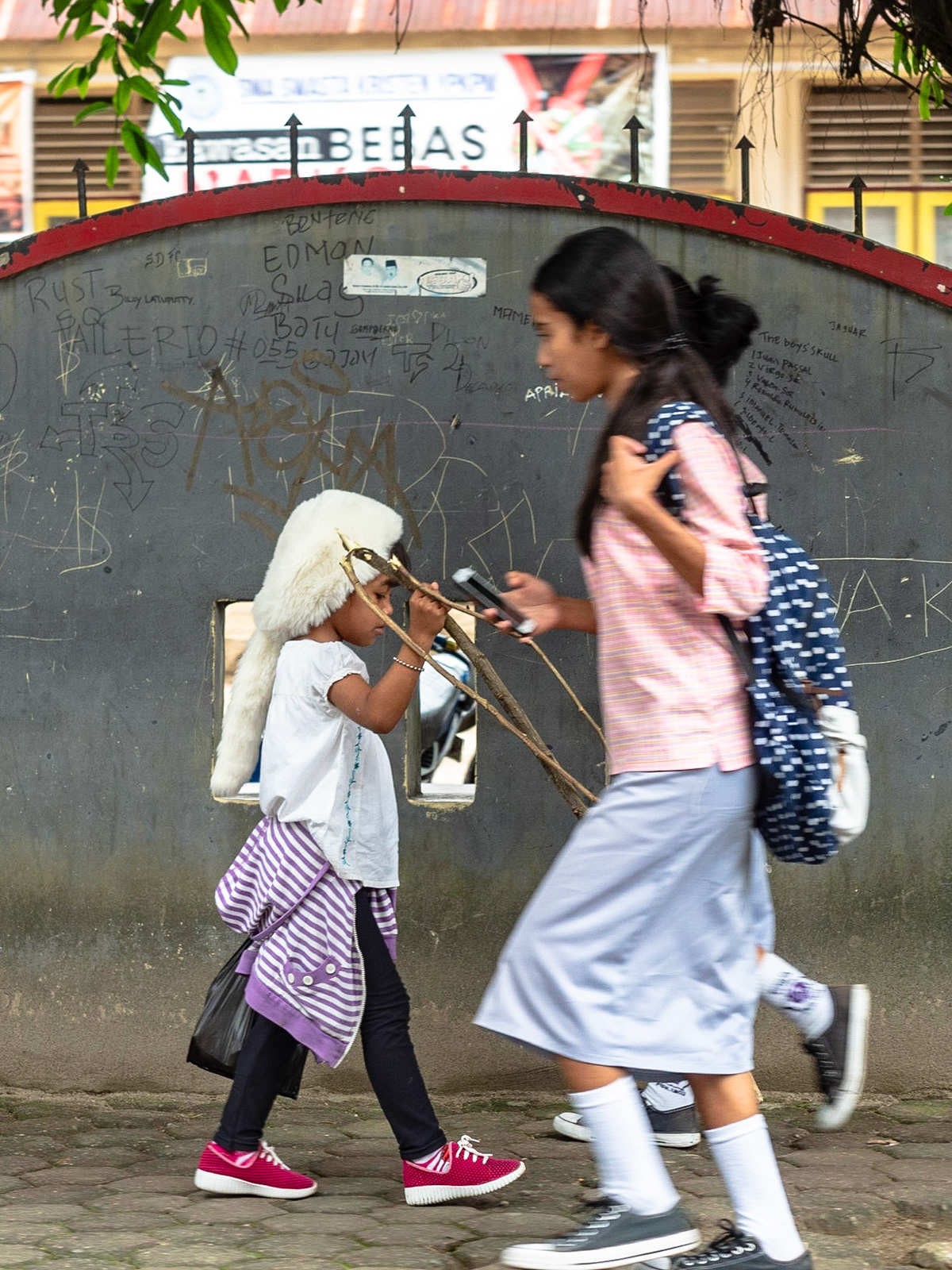 Streets of Ambon, Indonesia