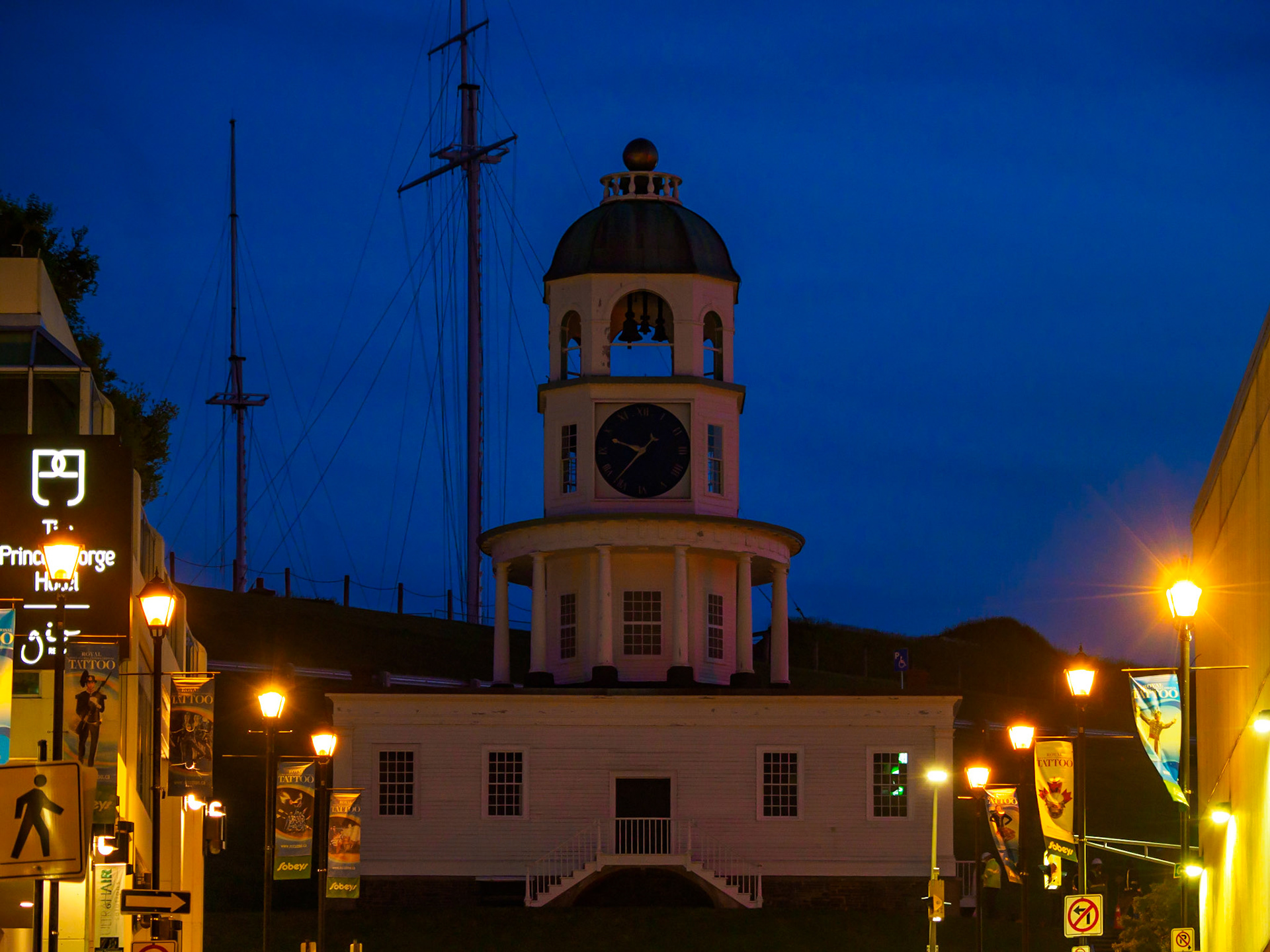 View of the Town Clock, Halifax, Nova Scotia