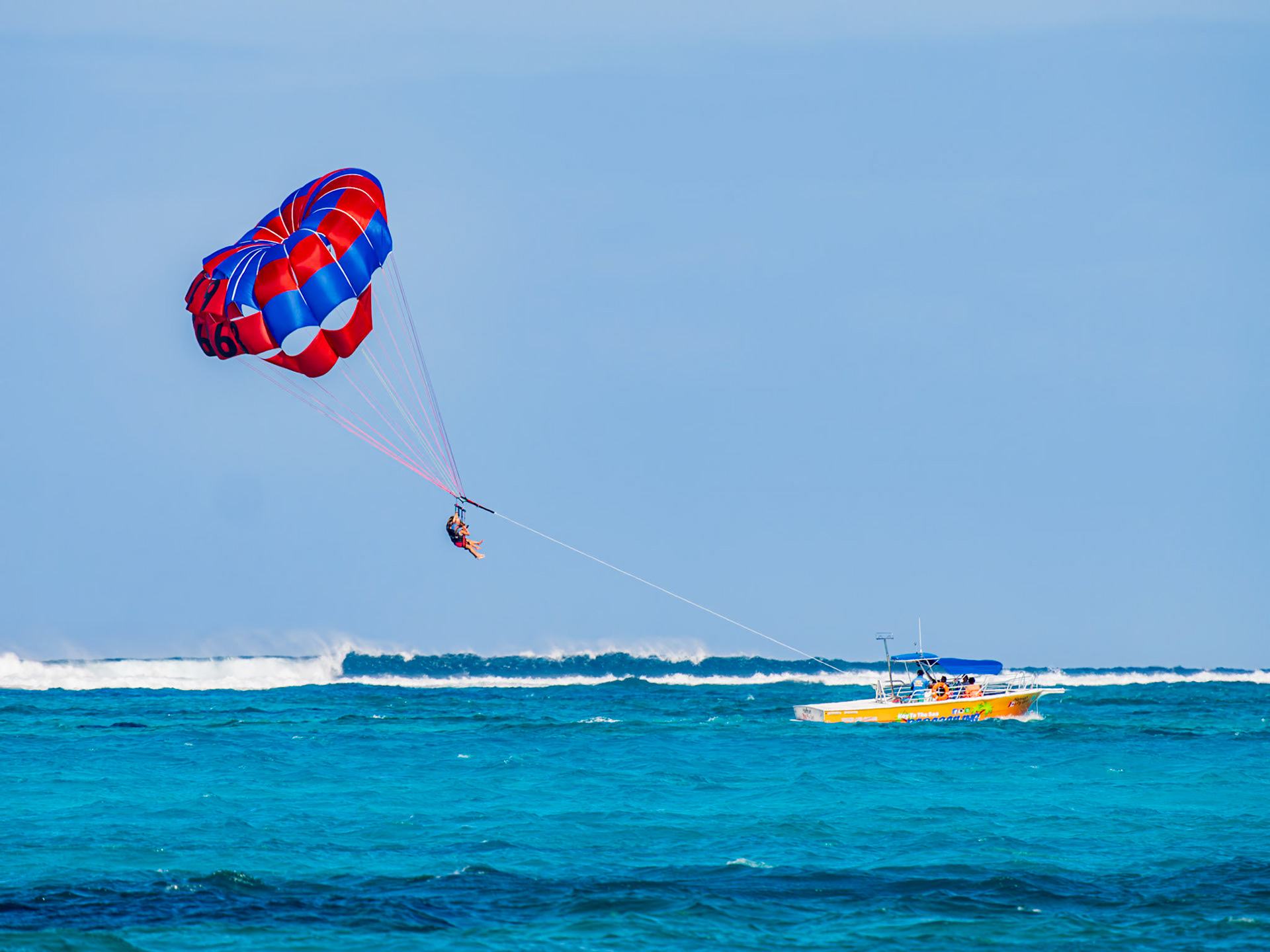 Views of Grace Bay from Bight Settlement,  Providenciales, Turks and Caicos Islands