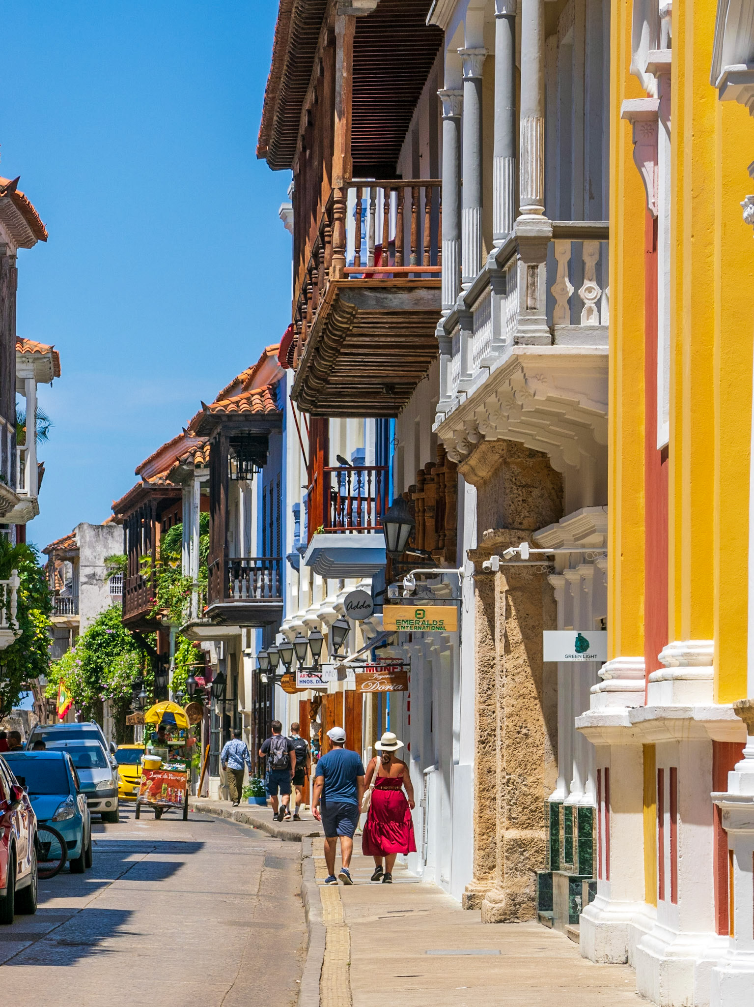 Streets of Caragena, Colombia