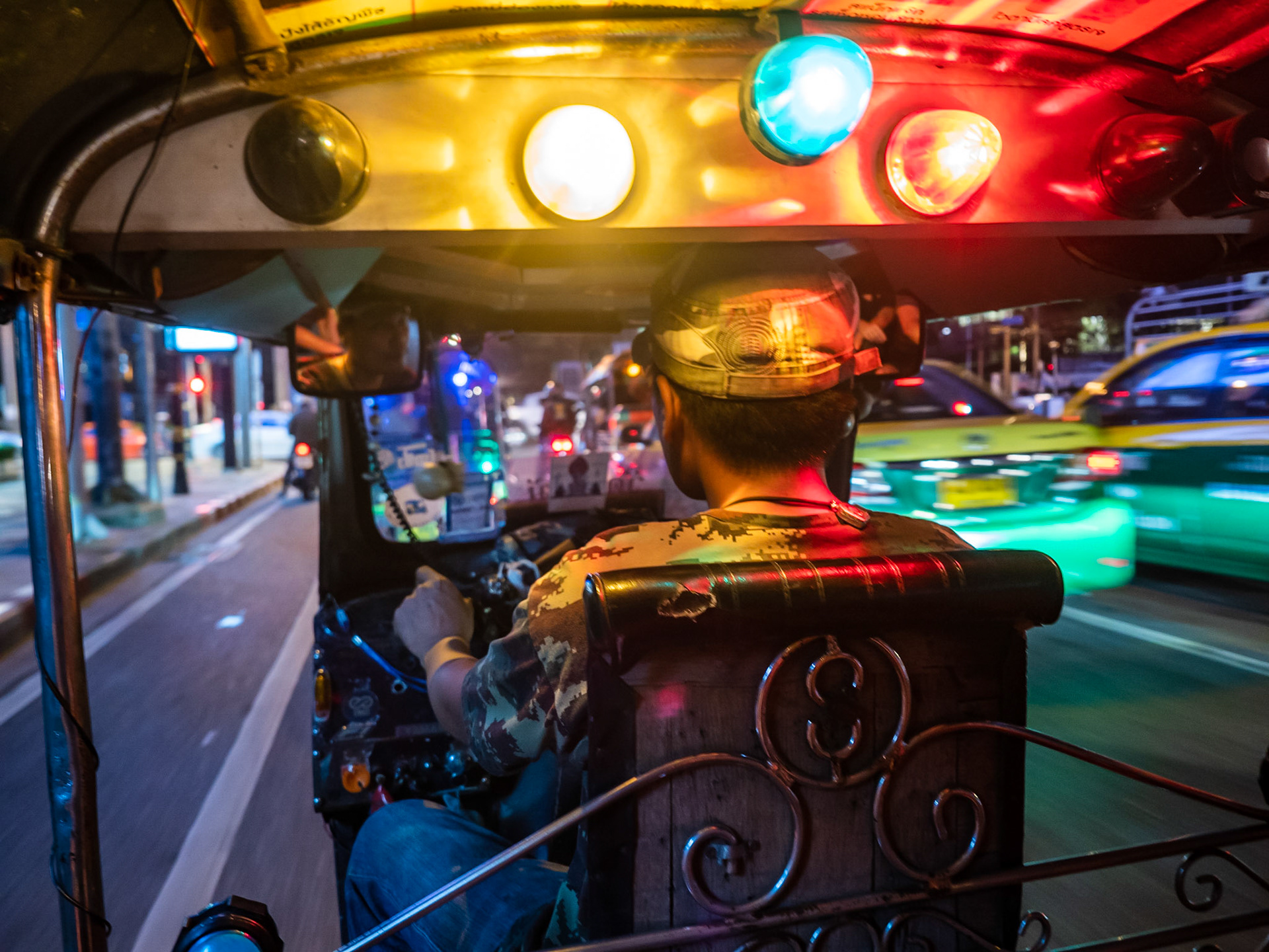 Tuk Tuk Lights, Bangkok, Thailand