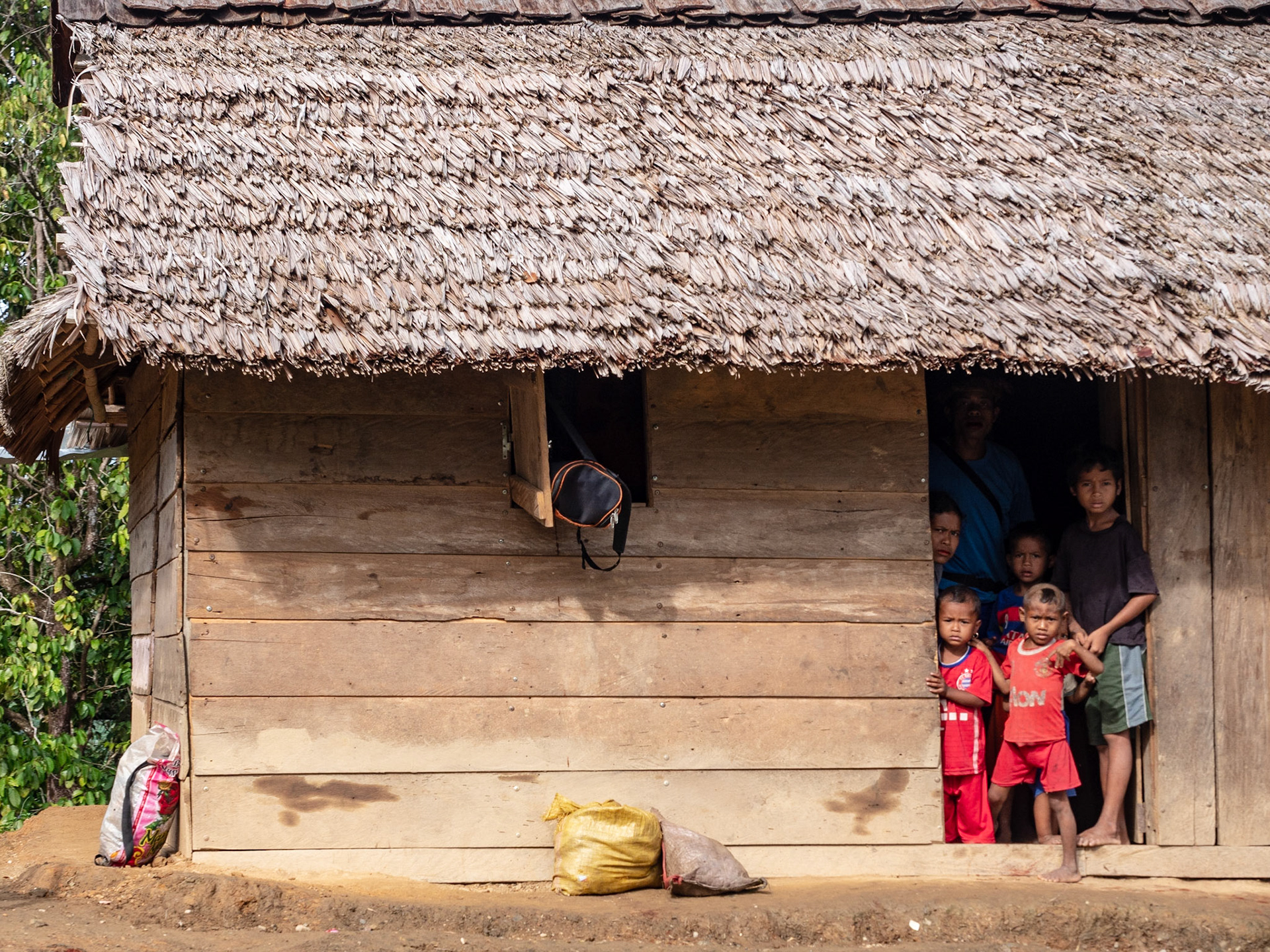 Buru Village Life, Buru Island, Indonesia
