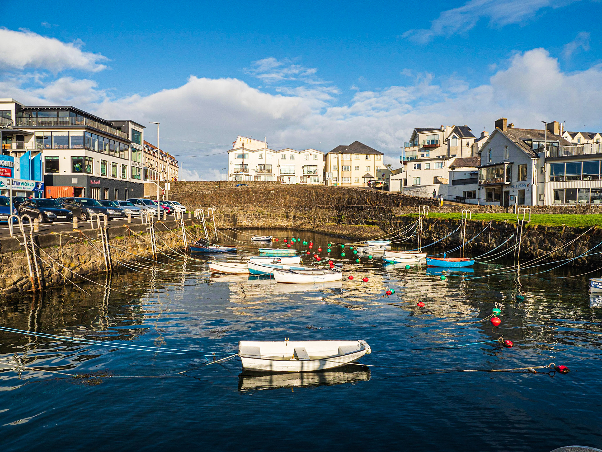 Portrush Harbour, Northern Ireland, UK