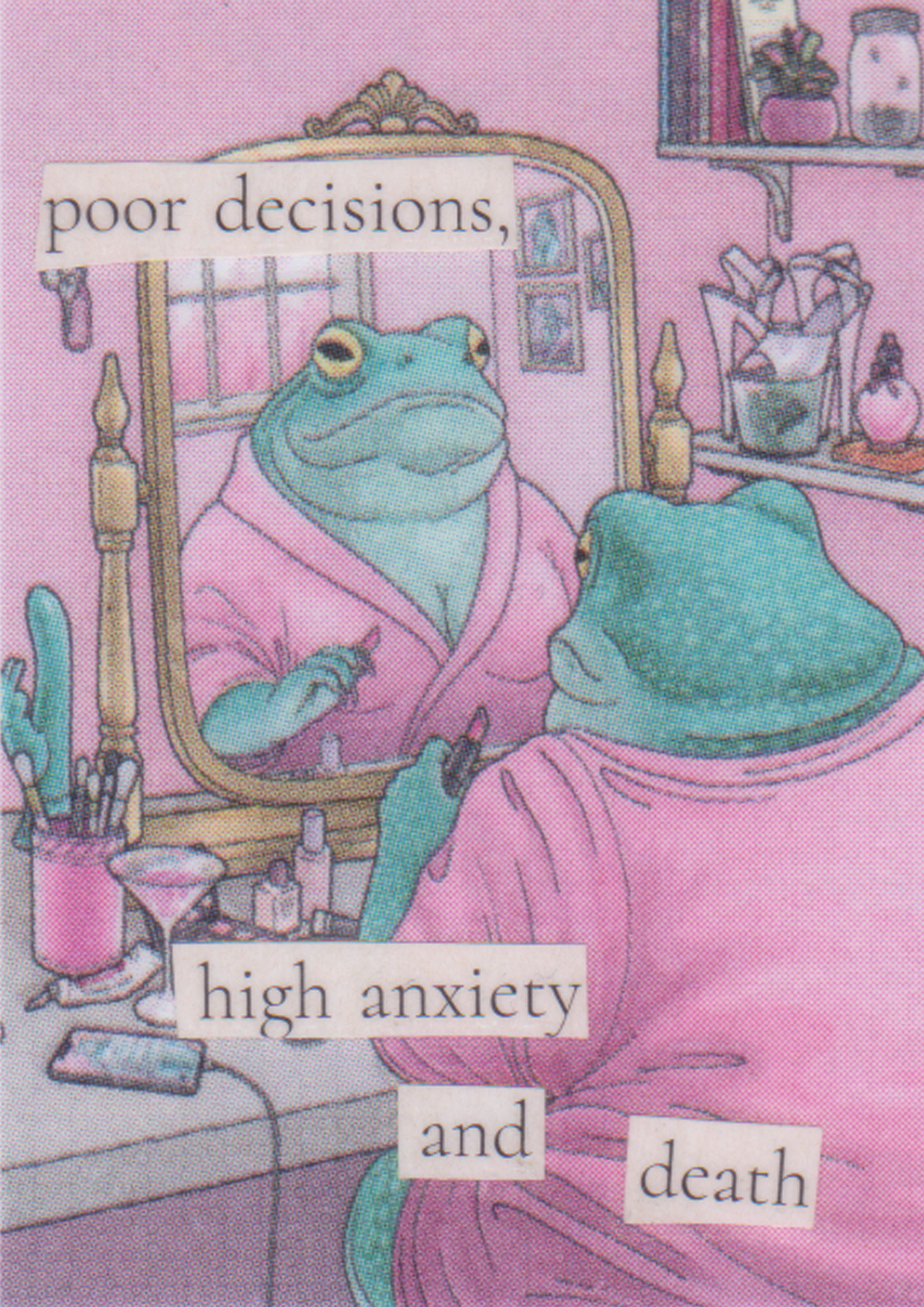 POOR DECISIONS | collage