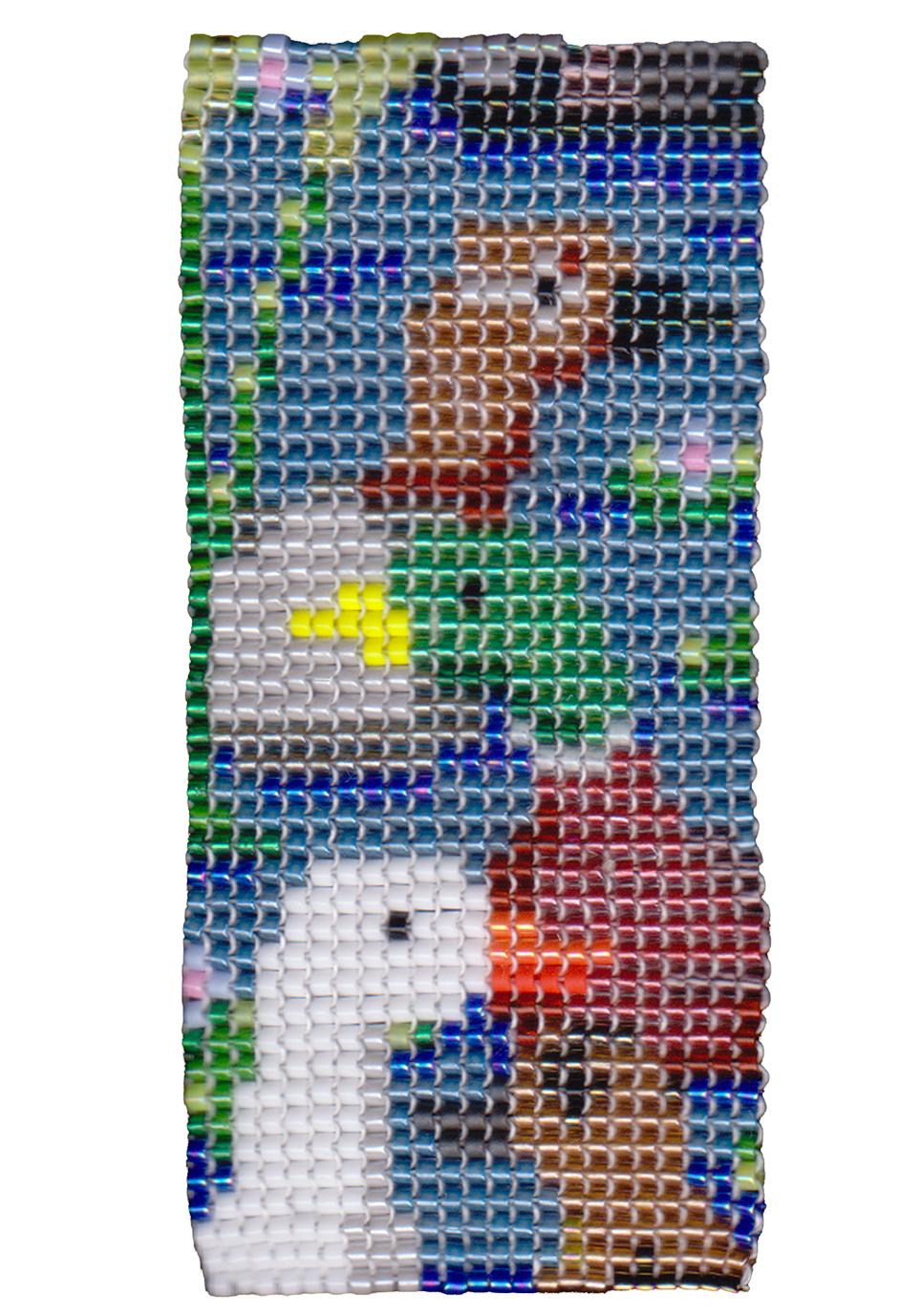DUCK POND | beading, 35mm x 80mm 