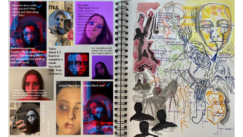 Mind Map #1 Mixed Media 9 x 12