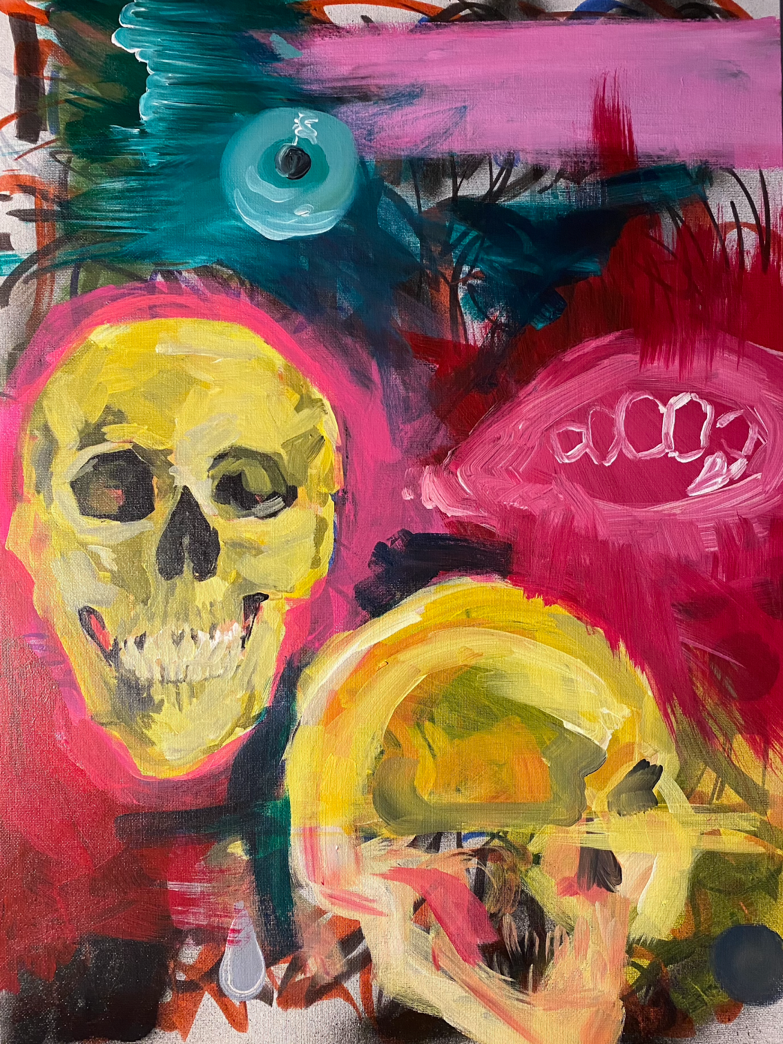"Sunday" 18x24 Acrylic