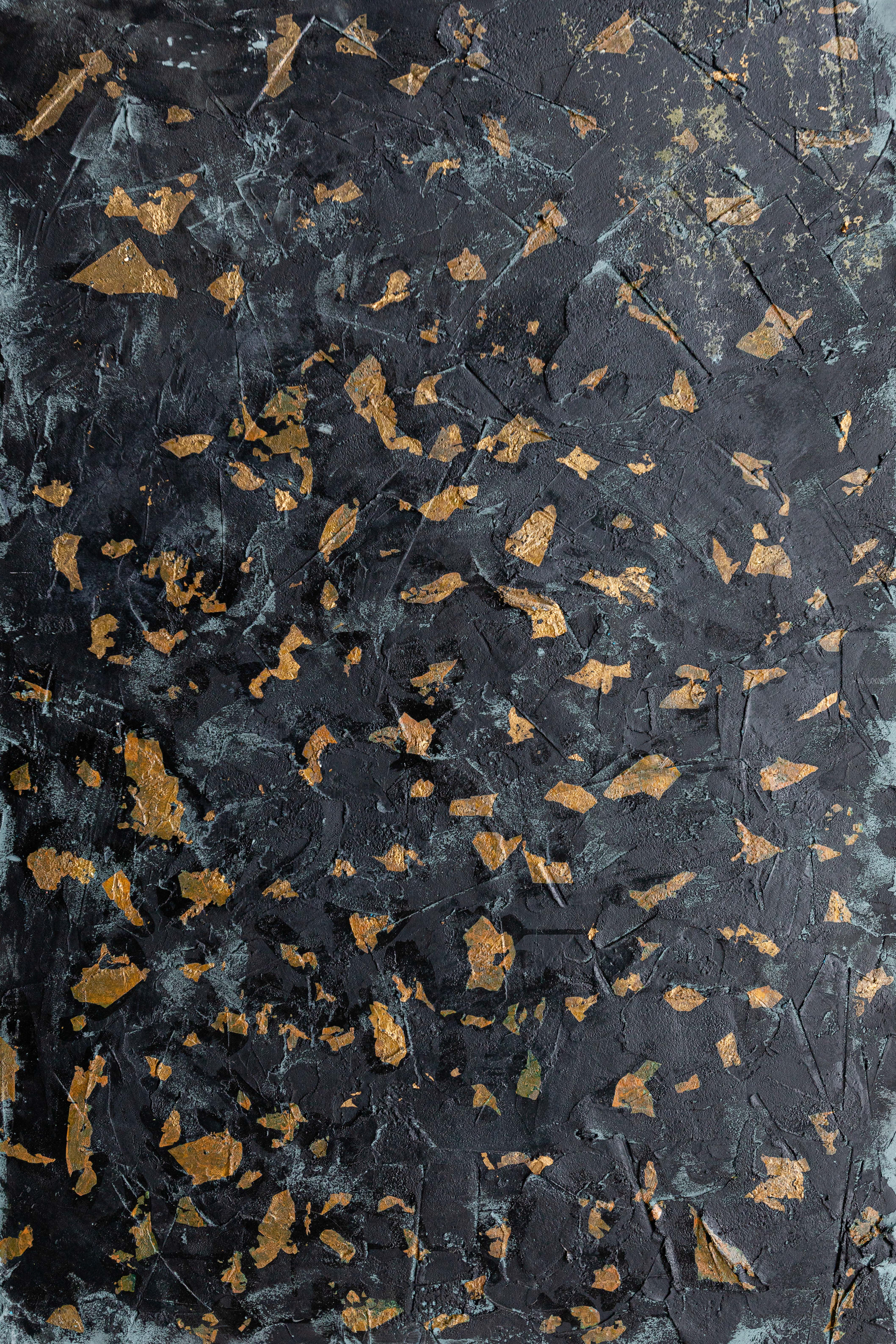 Black & Gold. Timber. 190cm x 60cm. Code: 035