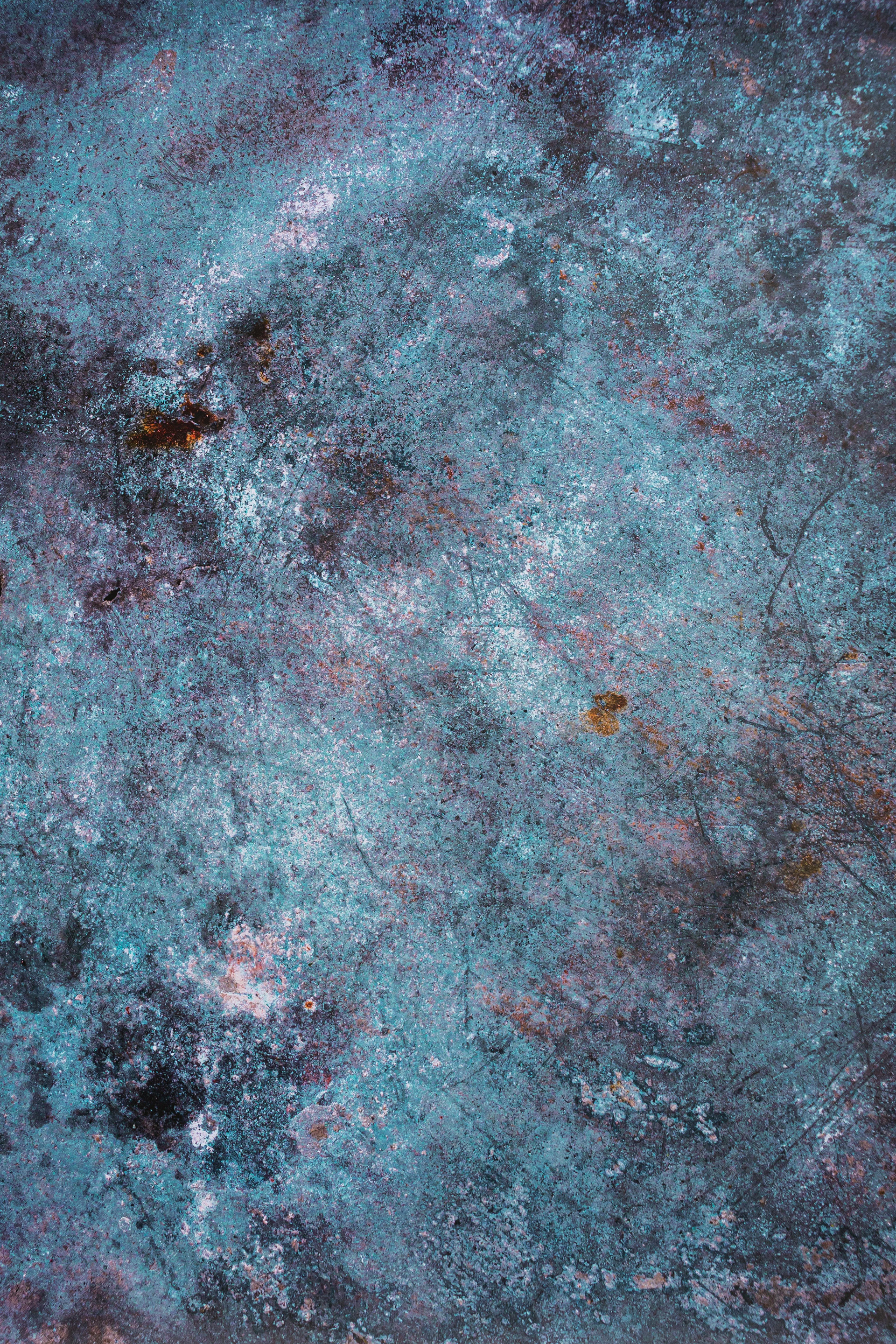 Dark textures & Rust. Acrylic. 80cm x 55cm. Code: 027