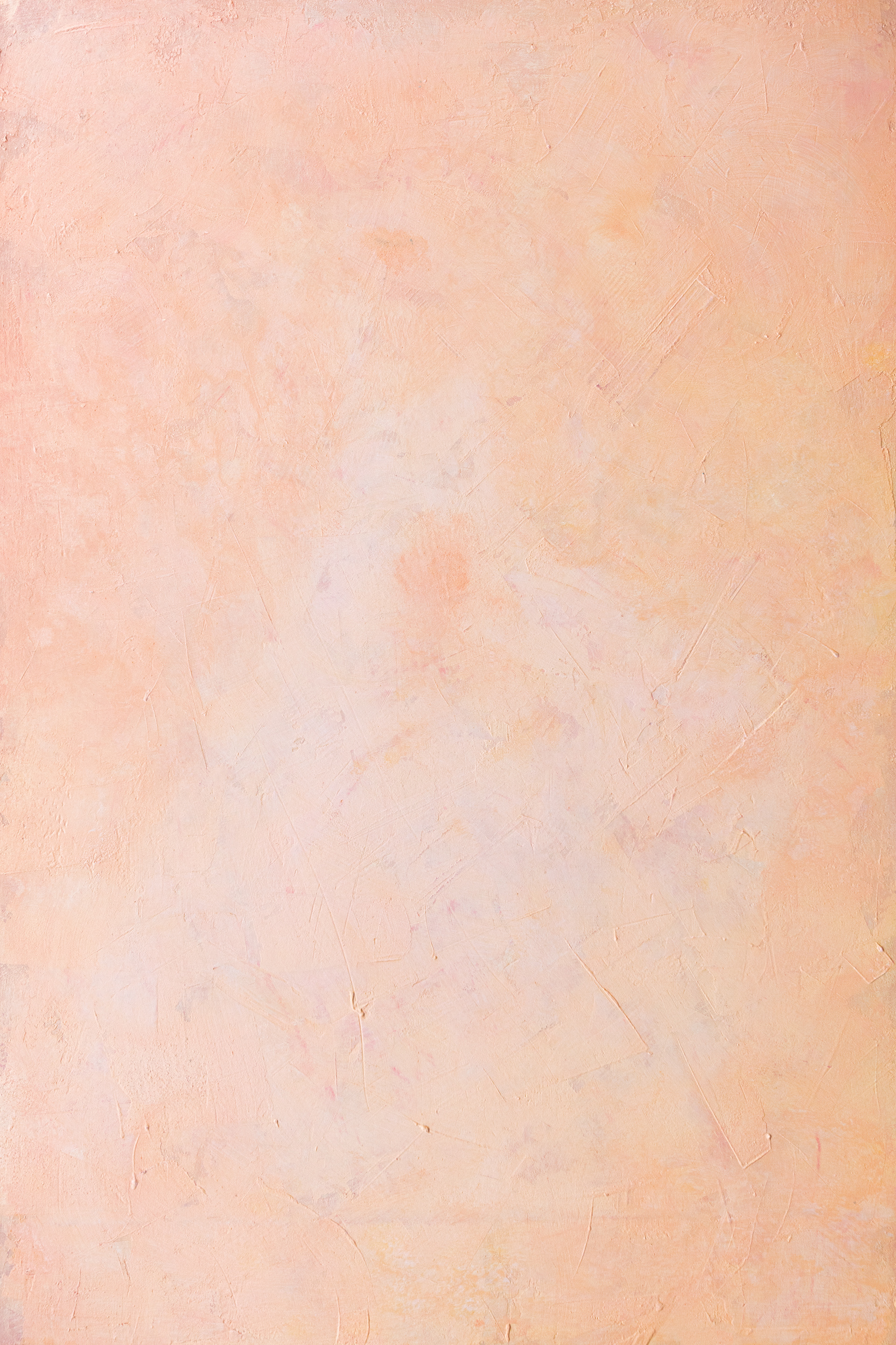 Peach water colour. Timber. 190cm x 60cm. Code: 041