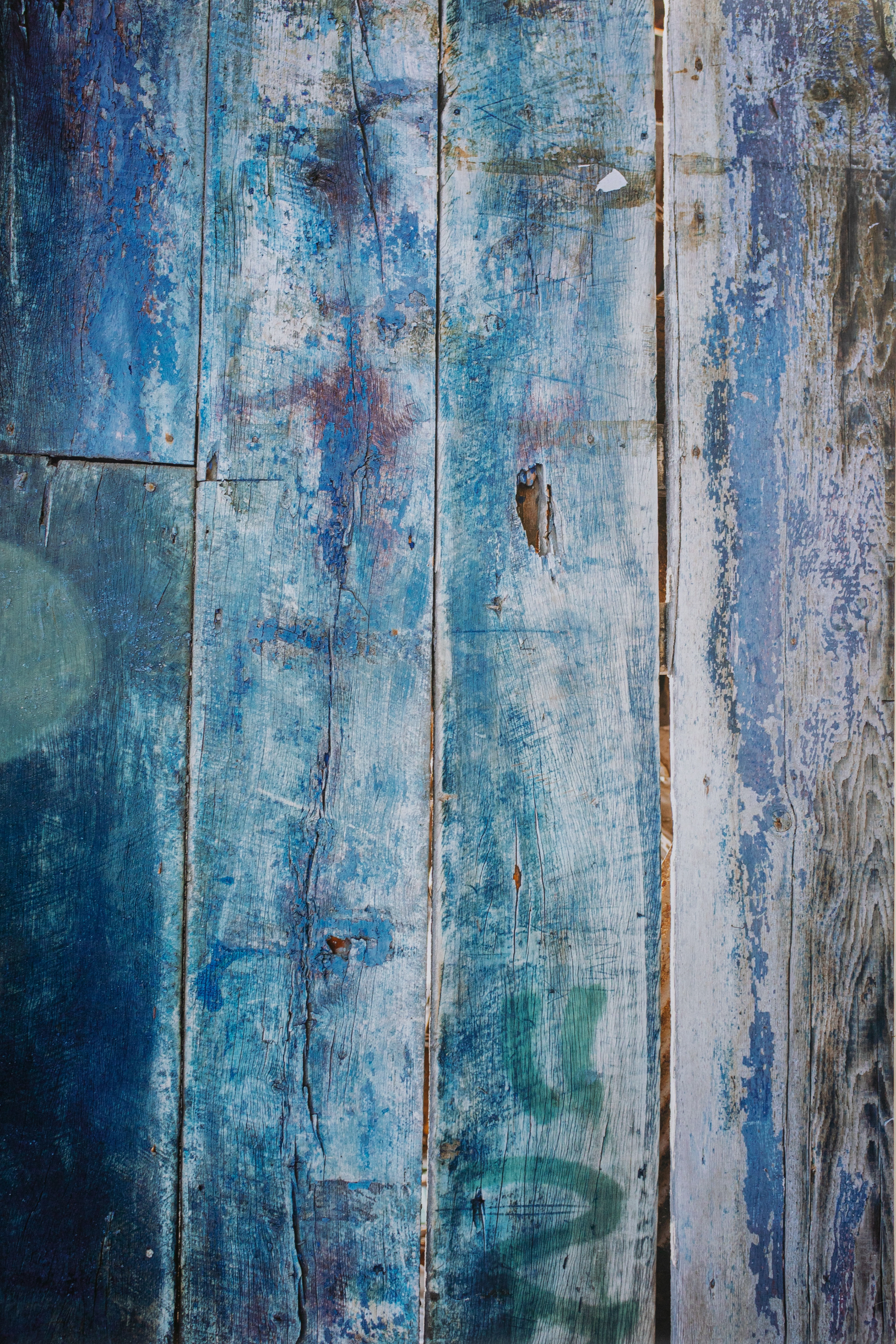 Blue Wood 4. Acrylic. 80cm x 55cm. Code: 019