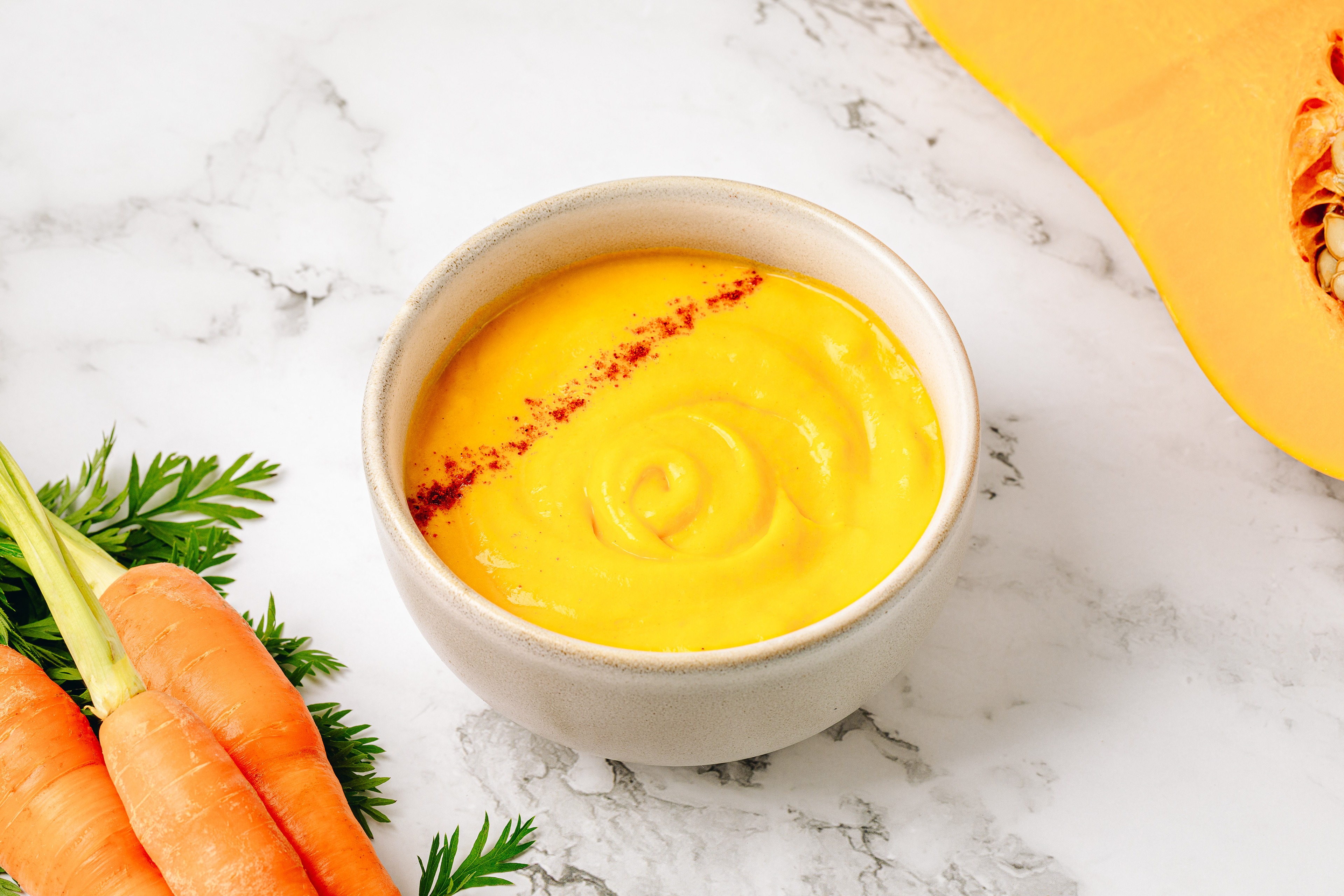 Carrot and Butternut Squash Soup