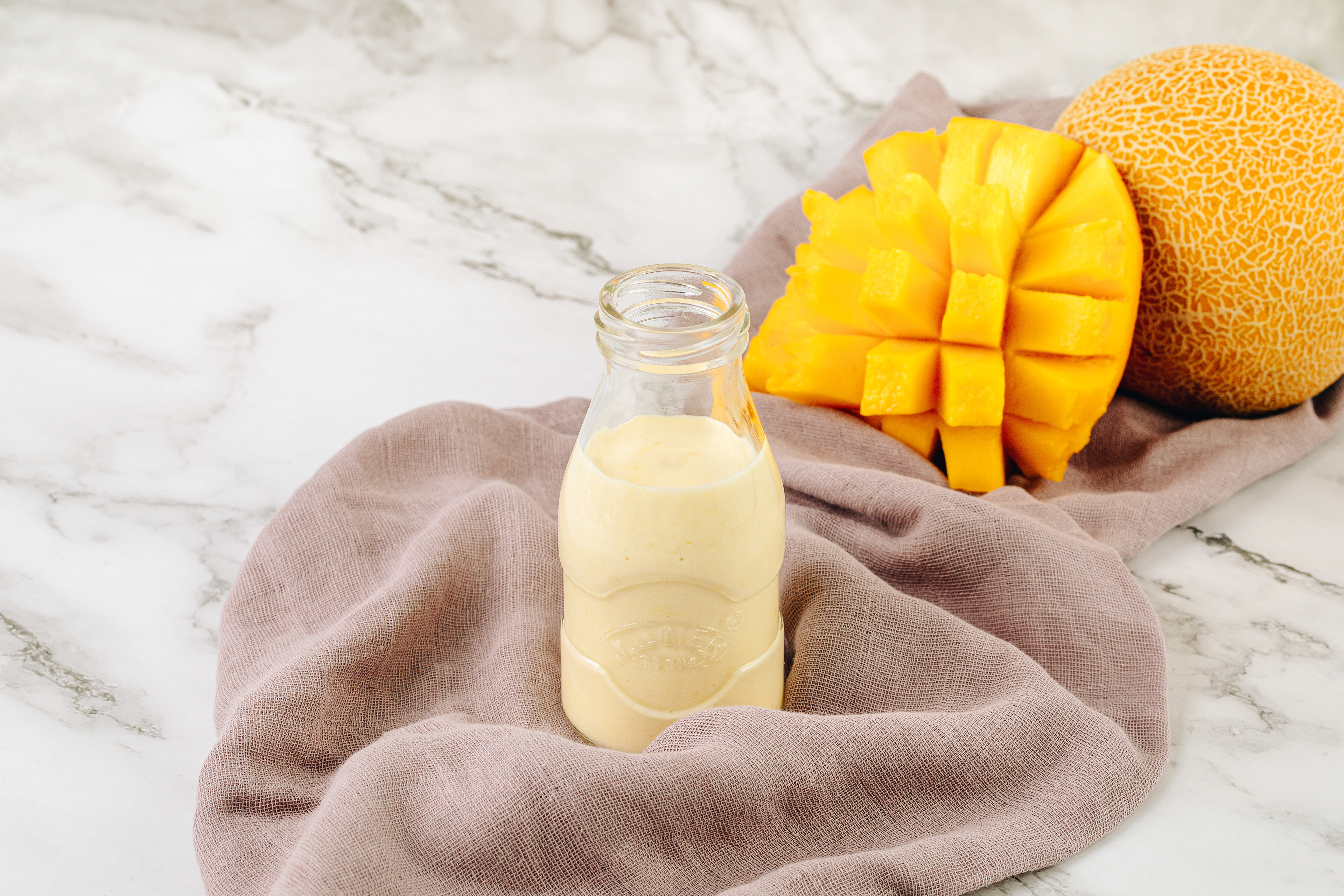 Tasty tropical smoothie