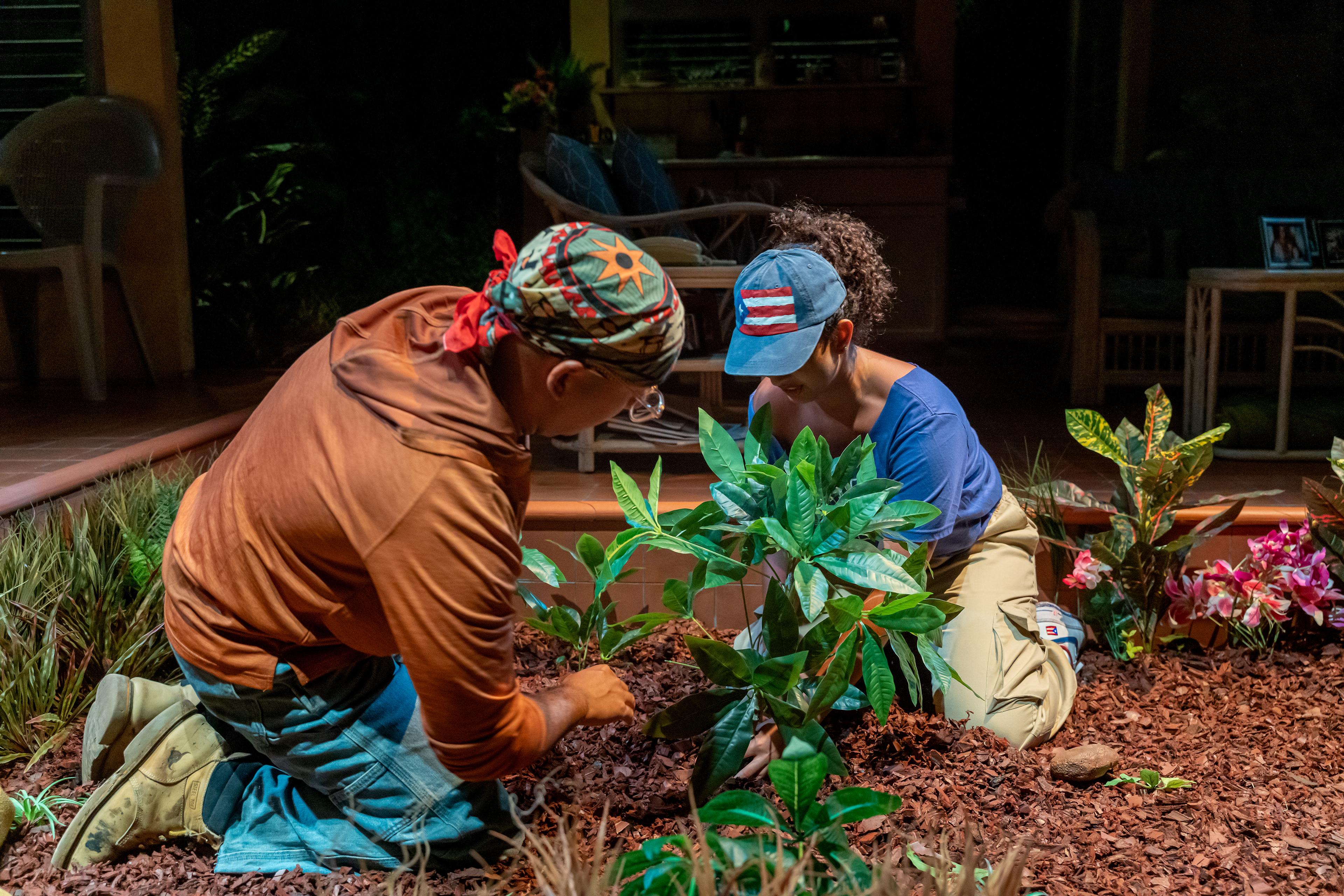 Germainne Lebron (Monchi) and Angela Reynoso (Maria)