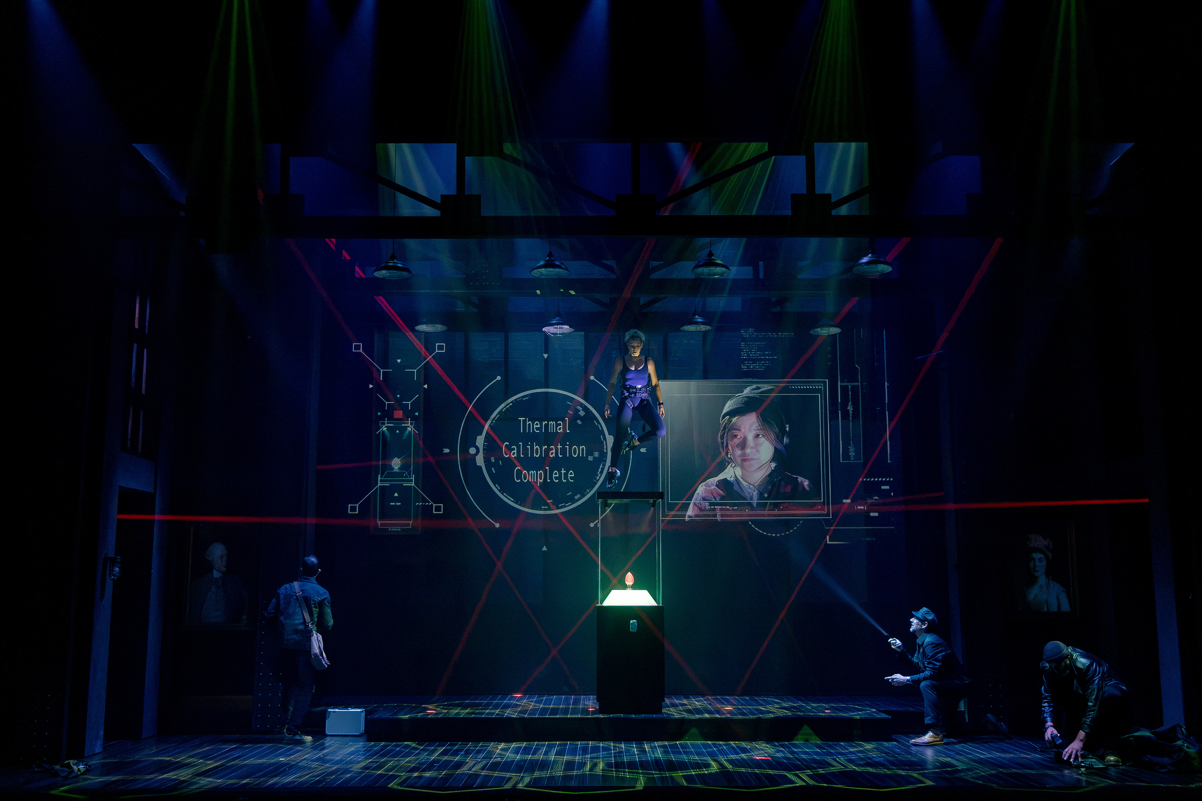Ryan (Alex Purcell), Angie (Jessica Fishenfeld), Fiona (Angel Lin), Marvin (Brian Vaughn), Kruger (Brian Thomas)