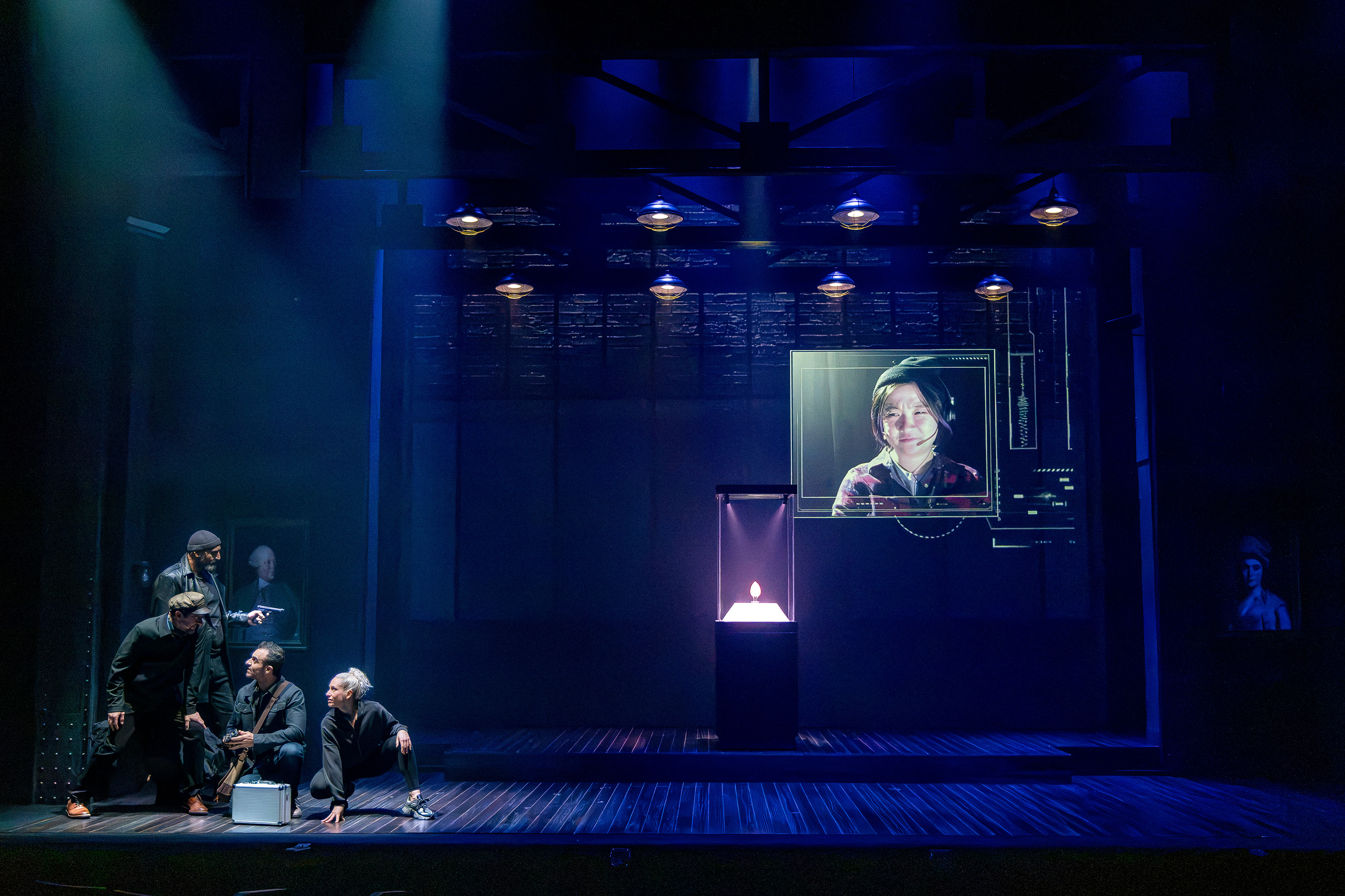 Kruger (Brian Abraham Thomas),  Marvin (Brian Vaughn), Ryan (Alex Purcell), Angie (Jessica Fishenfeld), Fiona (Angel Lin),