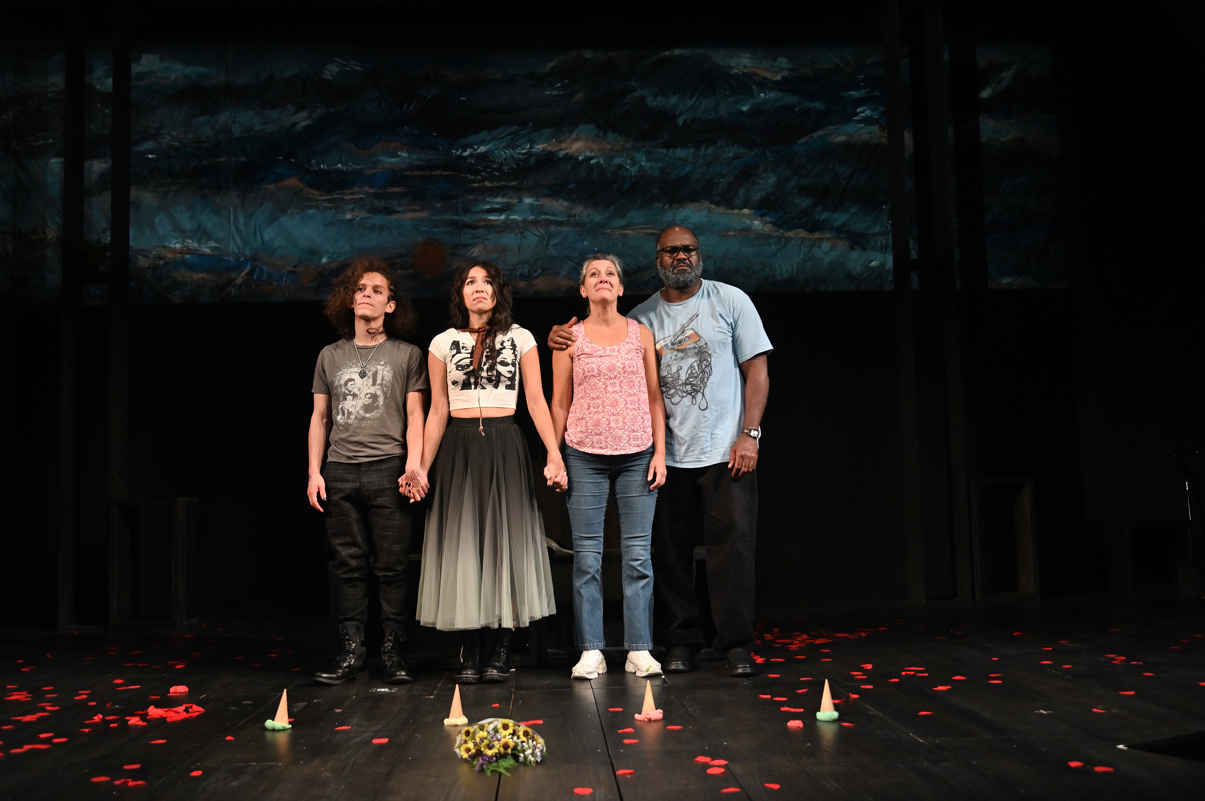 Alexander Crespo-Rosario II (Stan), Jihan Haddad (Gail), Angela Brazil (Becky), Dereks Thomas (Bob)