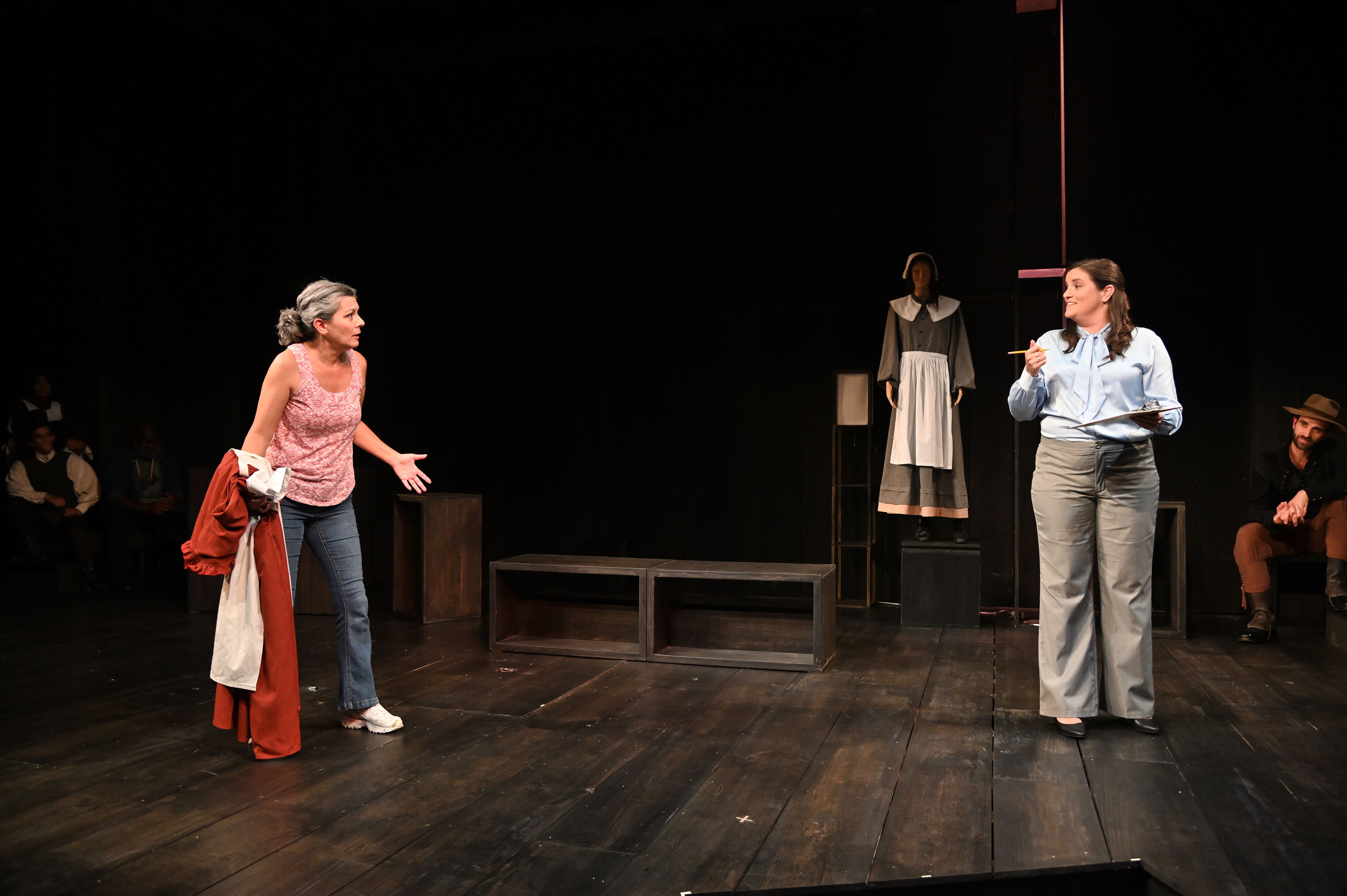 Angela Brazil (Becky) and Rachel Dulude (Shelby)