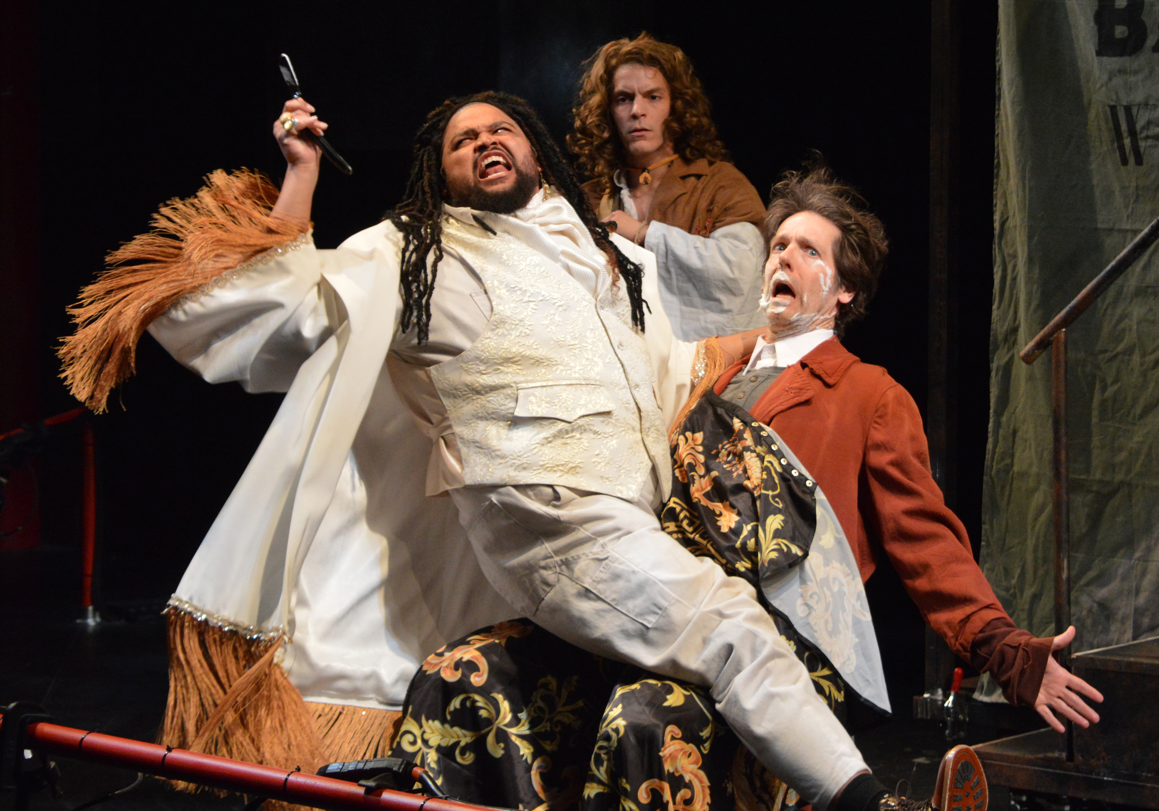 KAI THOMANI TSHIKOSI as "Adolfo Pirelli", ALEXANDER CRESPO-ROSARIO II as Tobias and STEPHEN THORNE as "Passer-by"