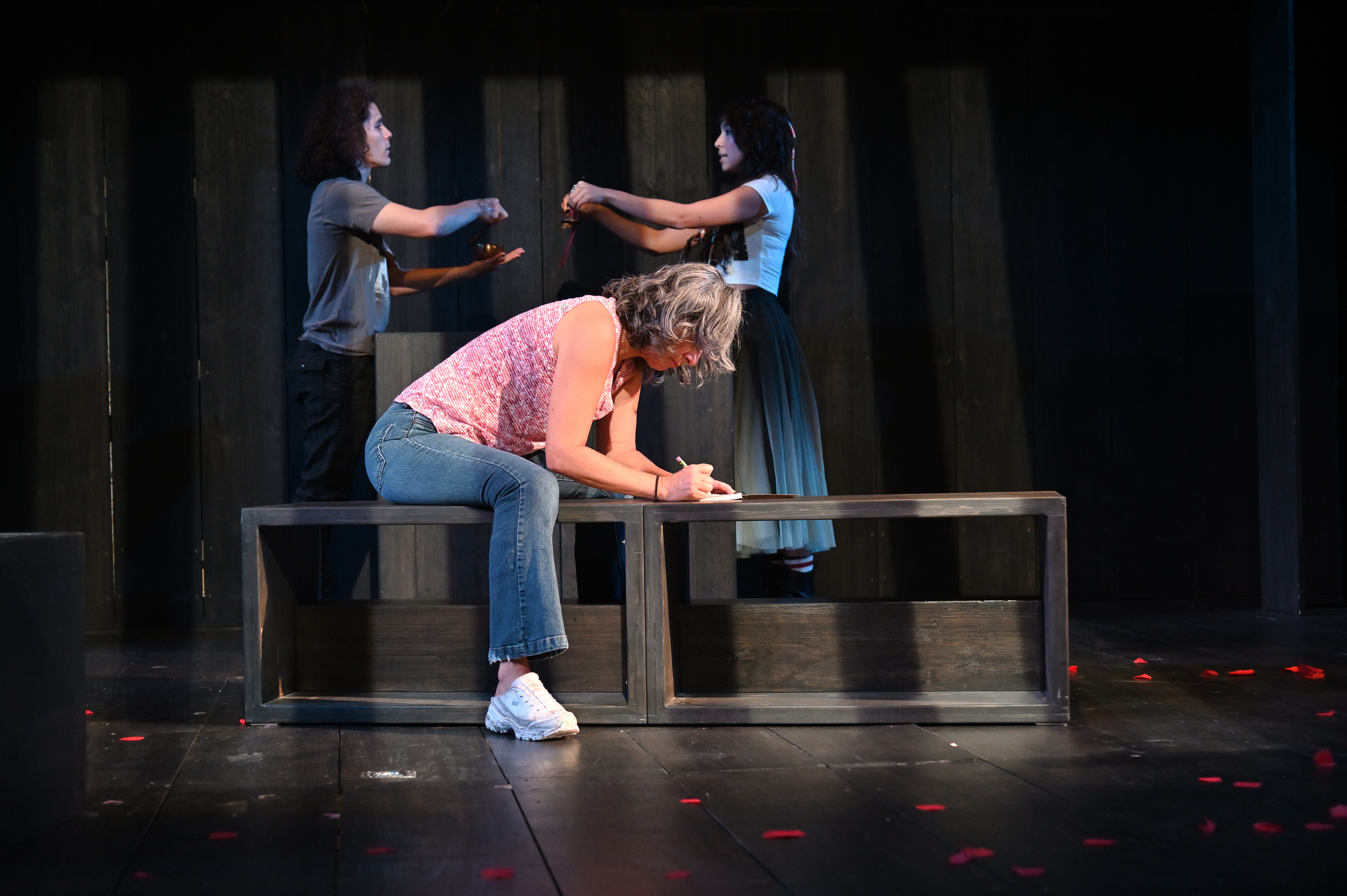 Alexander Crespo-Rosario II (Stan), Jihan Haddad (Gail), Angela Brazil (Becky)