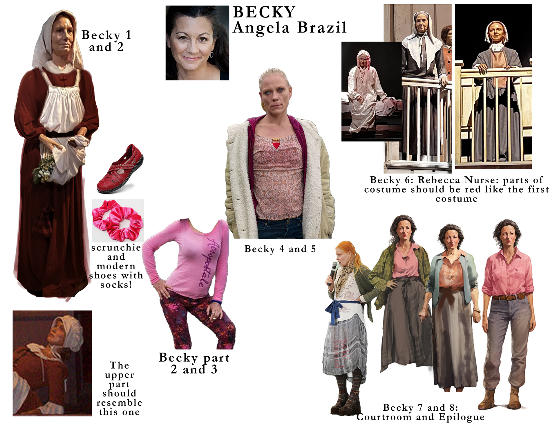 Renderings-collage for Becky