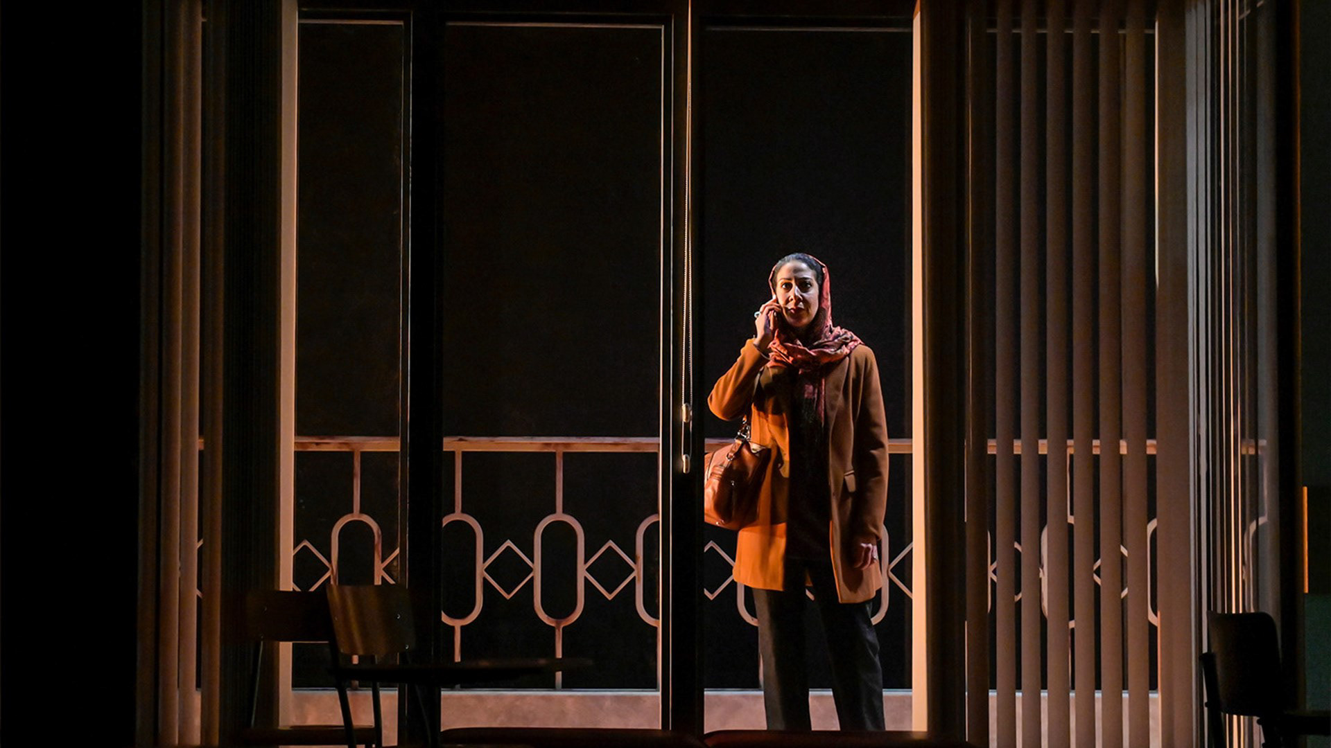 "Just wanted to remind you, "Nate" is not your name." SARAH NINA HAYON as Roya