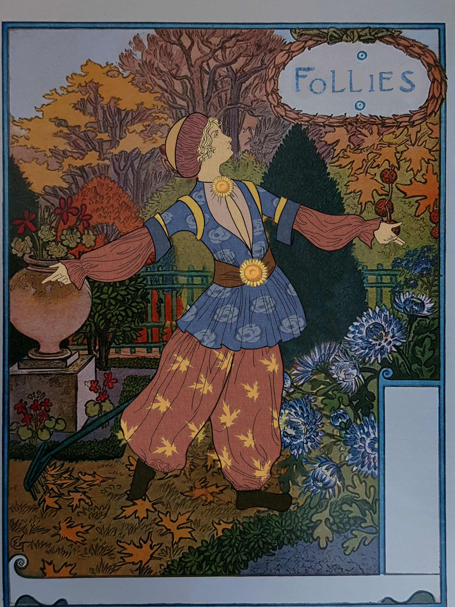 Follies in the style of "Eugene Grasset"