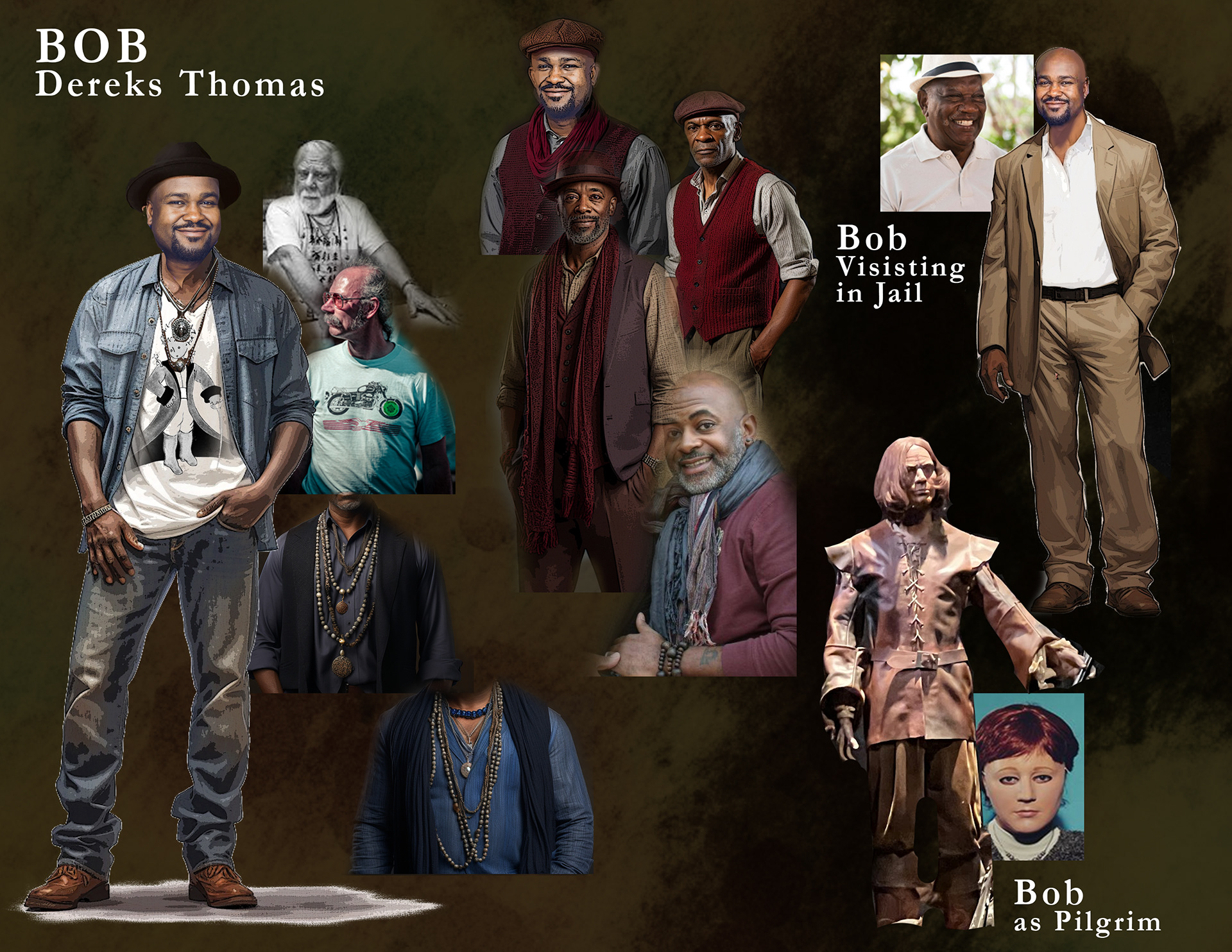 Renderings/collage for Bob