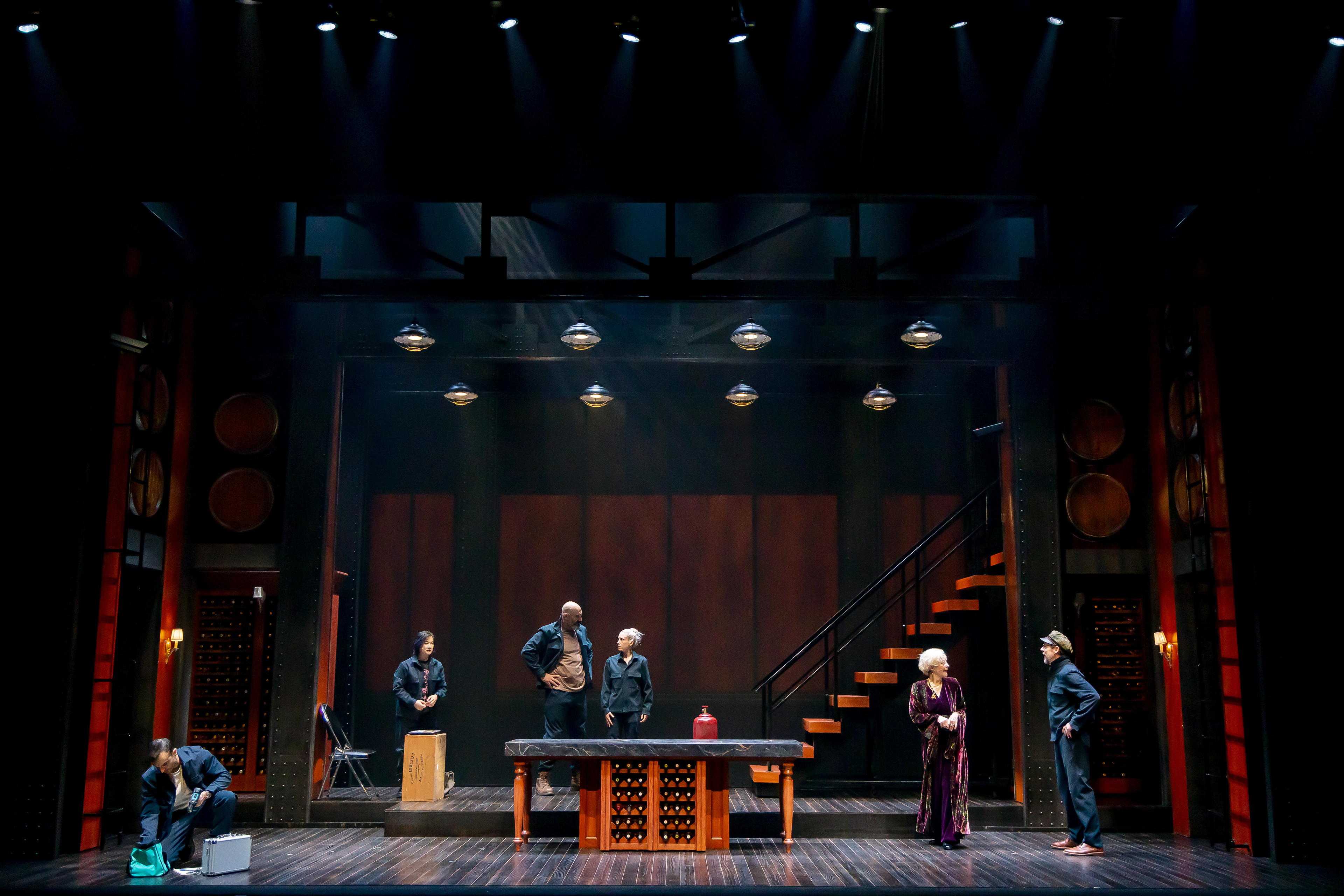 Ryan (Alex Purcell), Fiona (Angel Lin), Kruger (Brian Abraham Thomas),  Angie (Jessica Fishenfeld), The Spider (Kate Goehring),Marvin (Brian Vaughn)