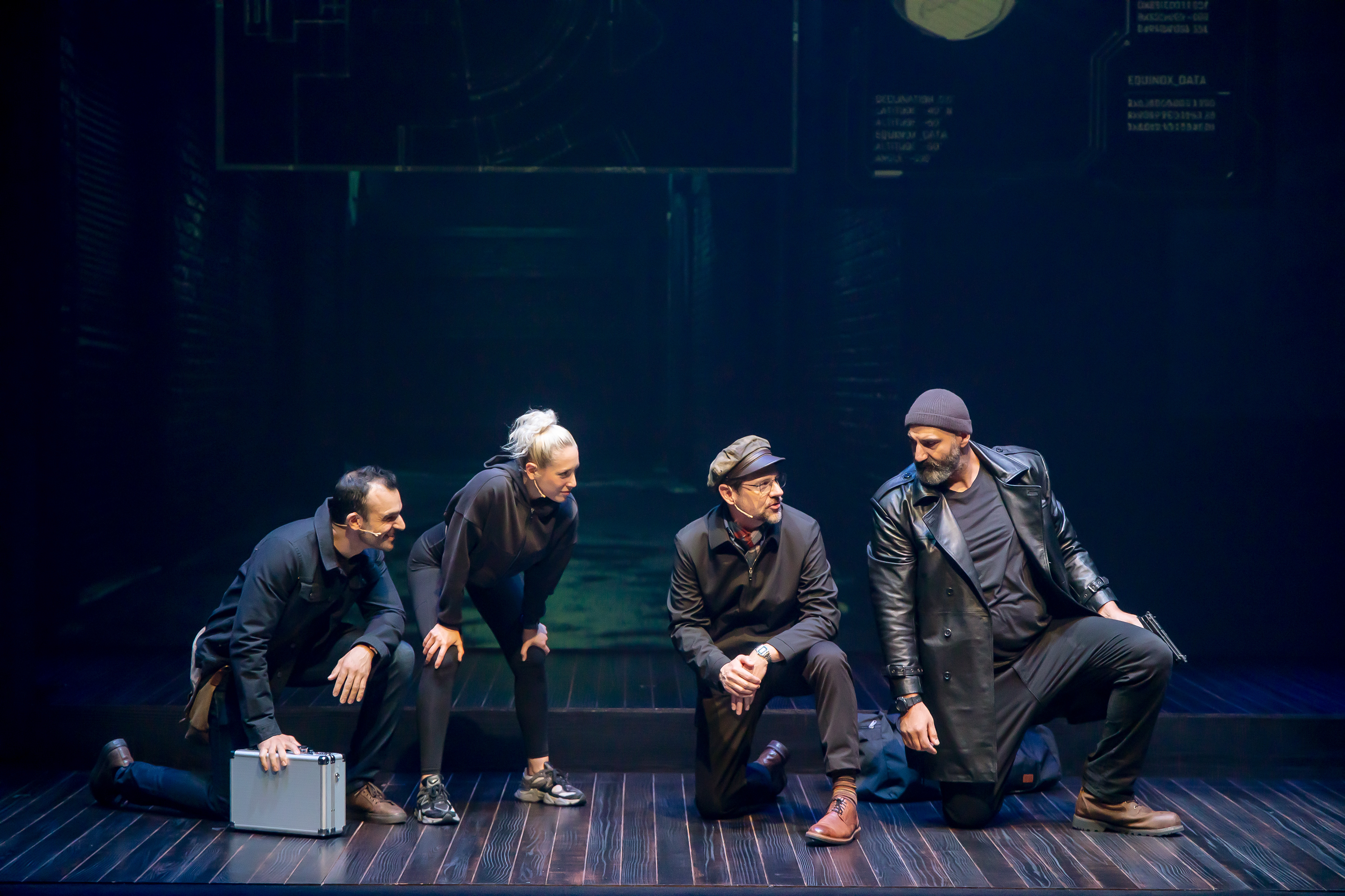 Ryan (Alex Purcell), Angie (Jessica Fishenfeld), Marvin (Brian Vaughn), Kruger (Brian Thomas)