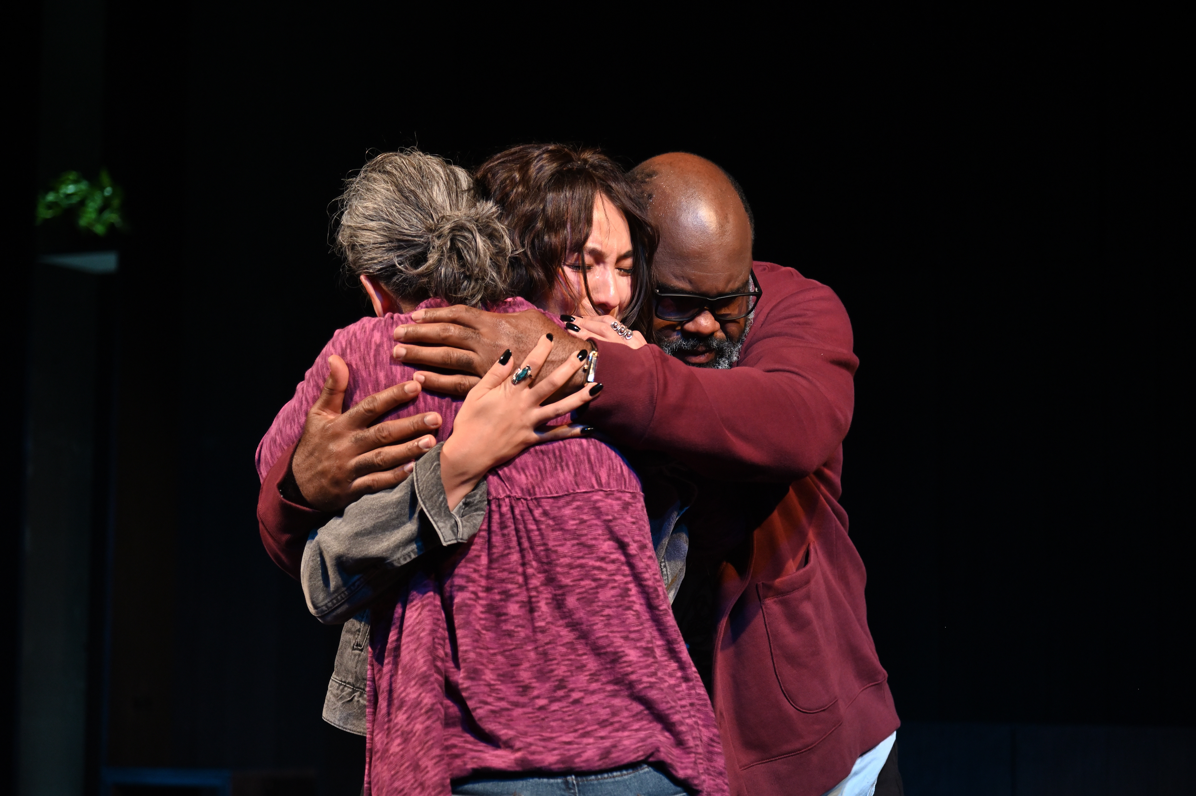 Angela Brazil (Becky), Jihan Haddad (Gail), Dereks Thomas (Bob)