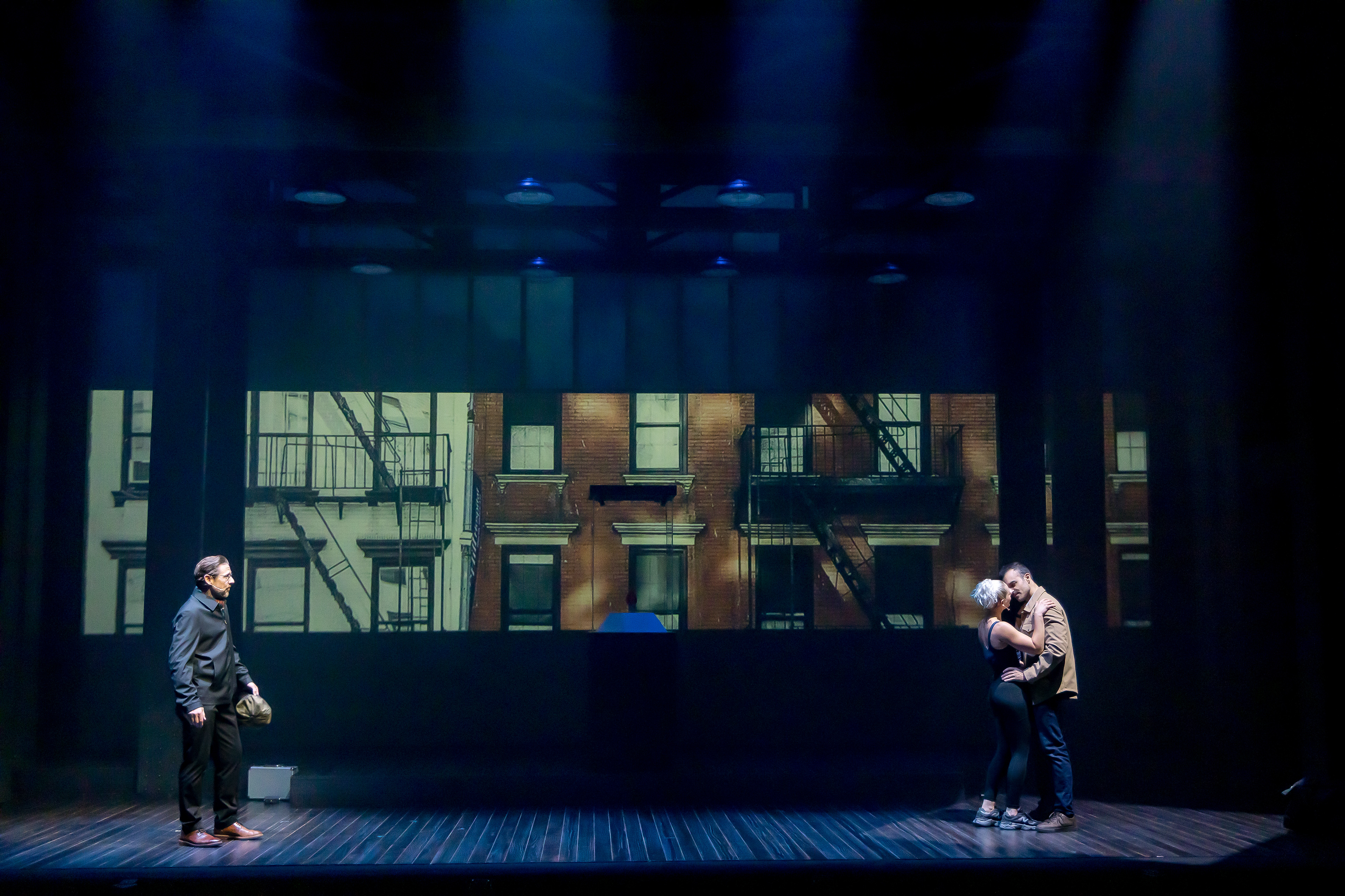 Marvin (Brian Vaughn), Angie (Jessica Fishenfeld), Ryan (Alex Purcell)