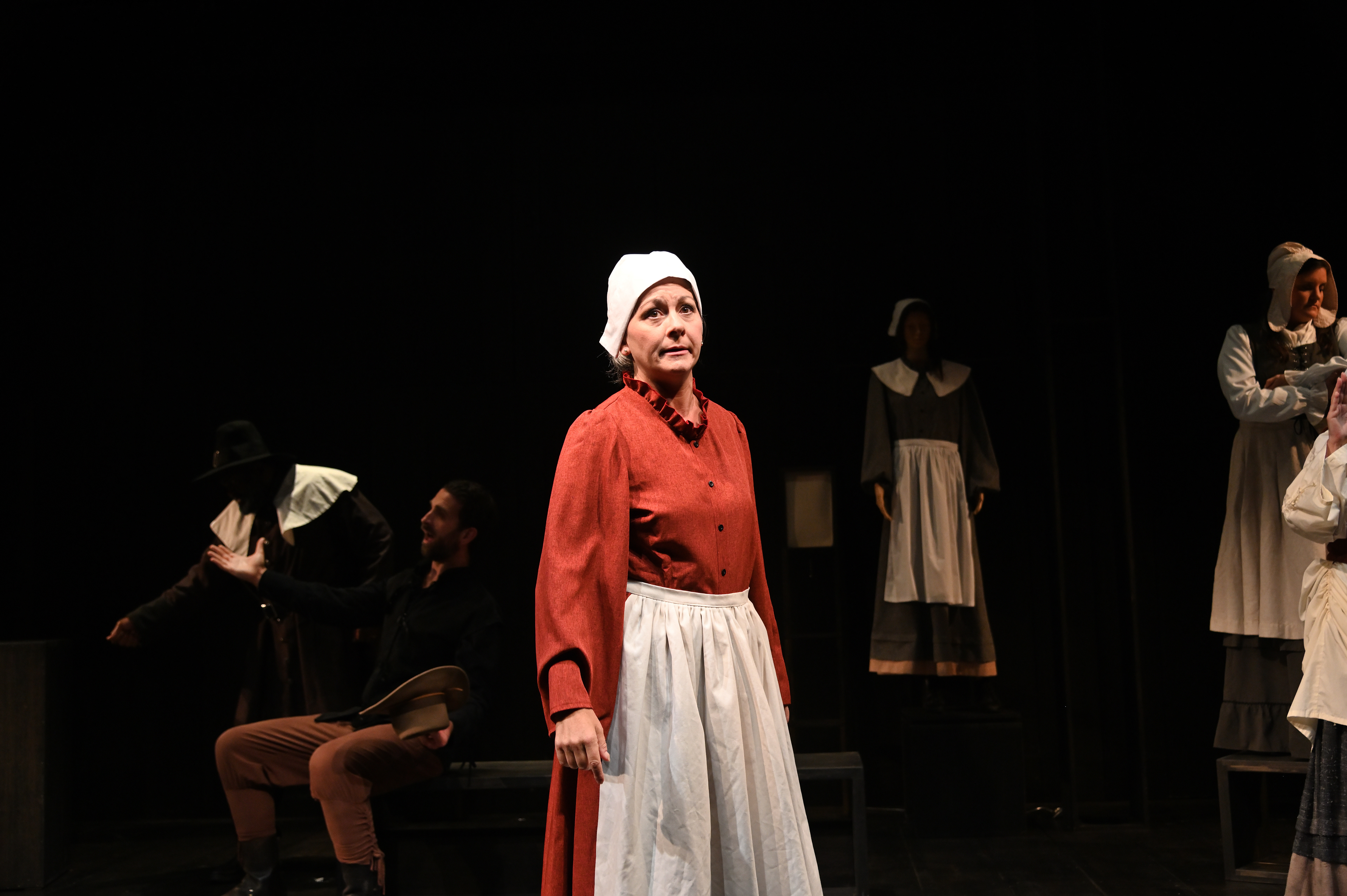 Angela Brazil (Becky) and Cast as Salem Museum Wax Figures