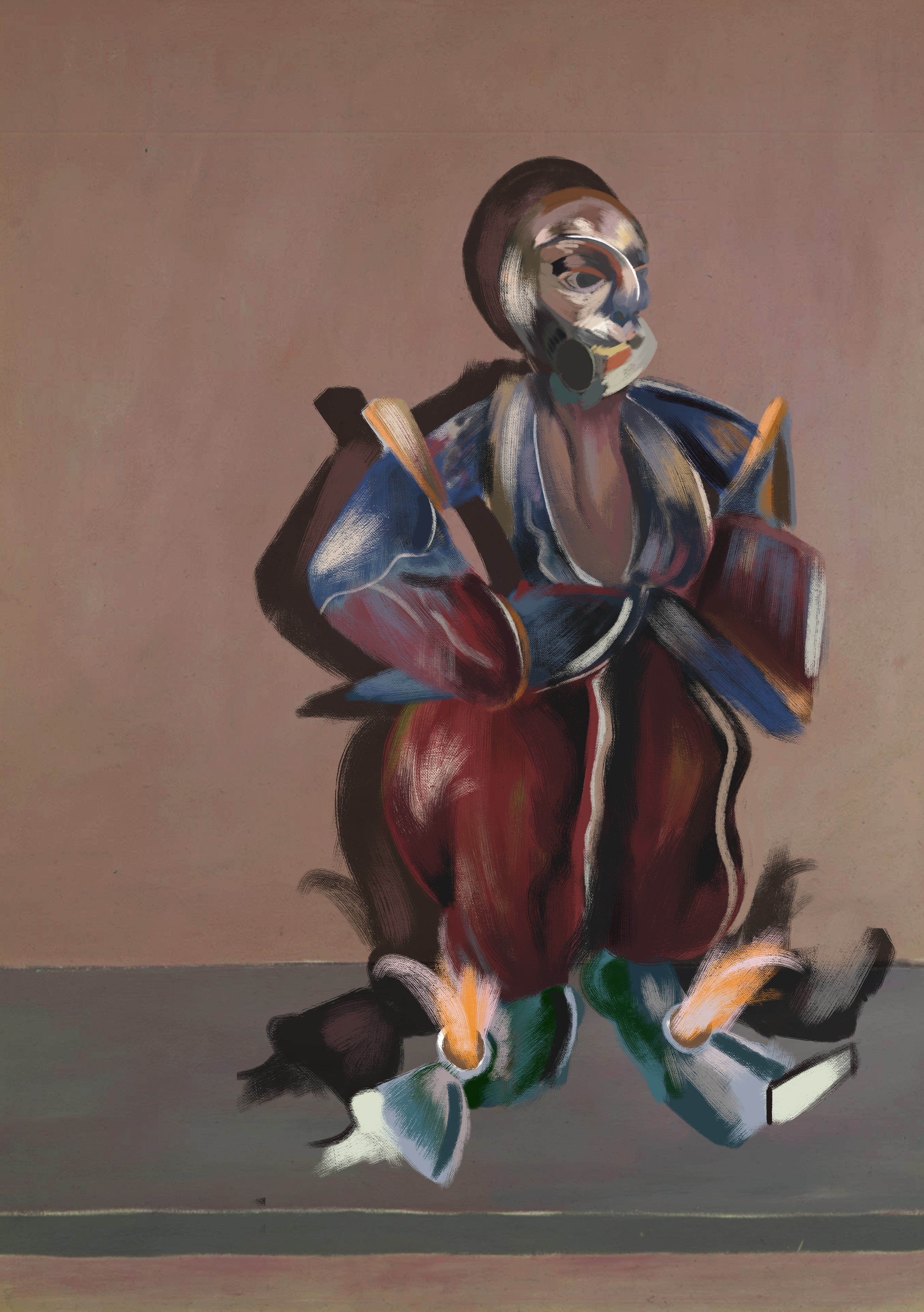 Follies in the style of Francis Bacon