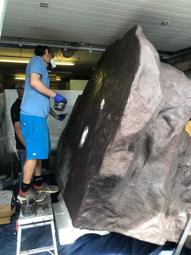 Texturing the comet with Mally Mallinson 