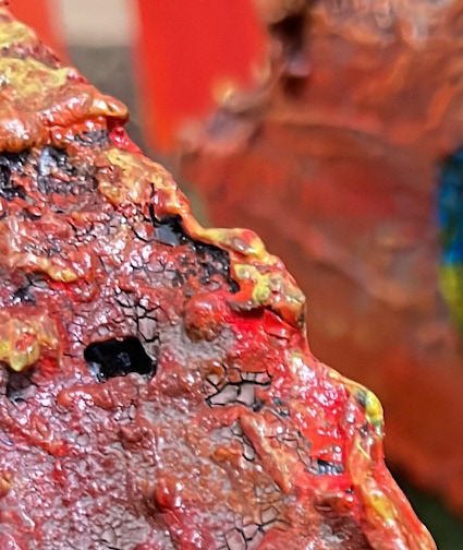 Close up of Model 