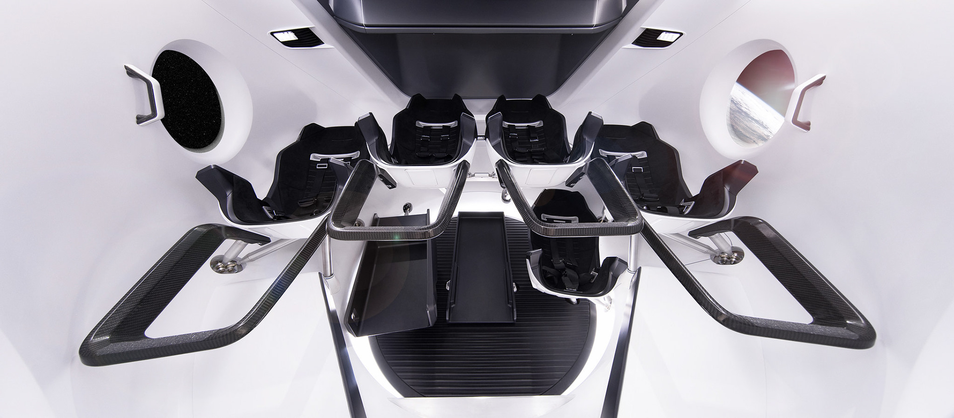 SpaceX's interior design language