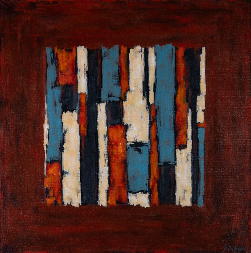 Kilimanjaro , 20x20, Acrylic on Canvas, 2015